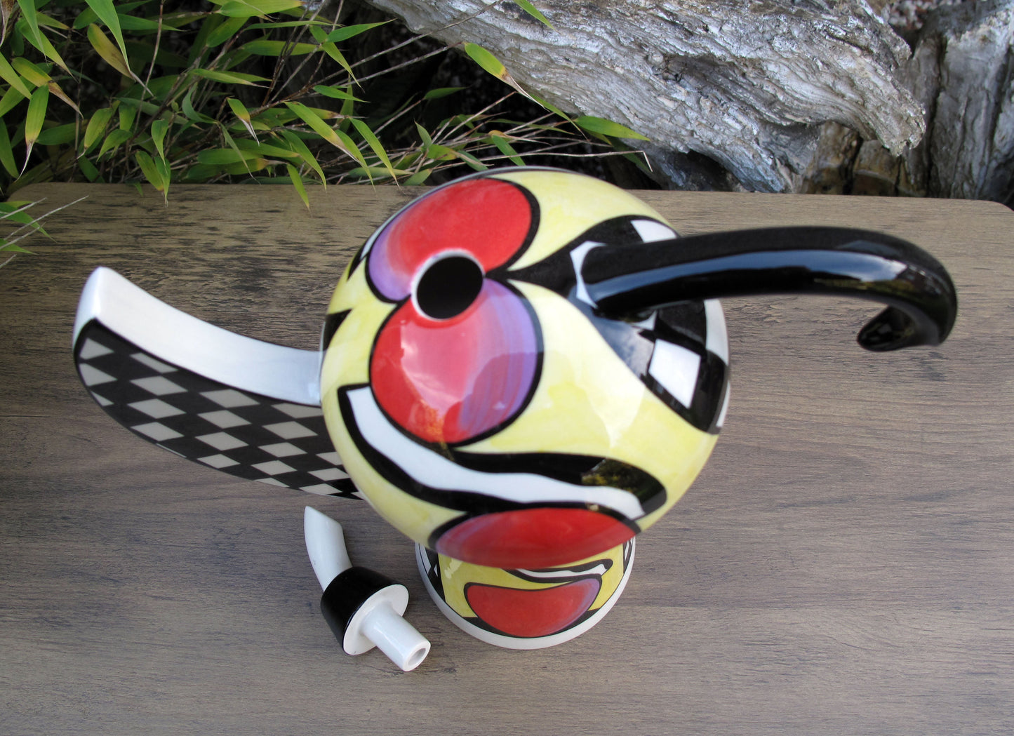 Lorna Bailey Exquisite Rare PROTOTYPE GONZO COFFEE POT AUGUST 2005