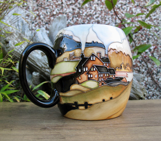 Moorcroft Extra Large Barrel Mug MU3 Limited Edition 20/20 Retail Price £390