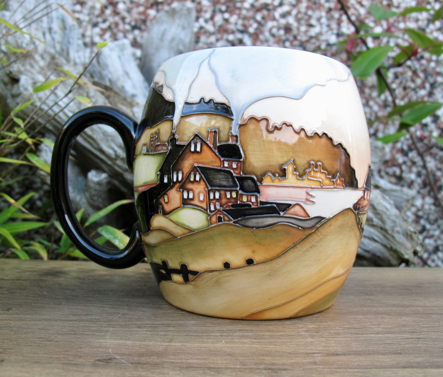 Moorcroft Extra Large Barrel Mug MU3 Limited Edition 20/20 Retail Price £390