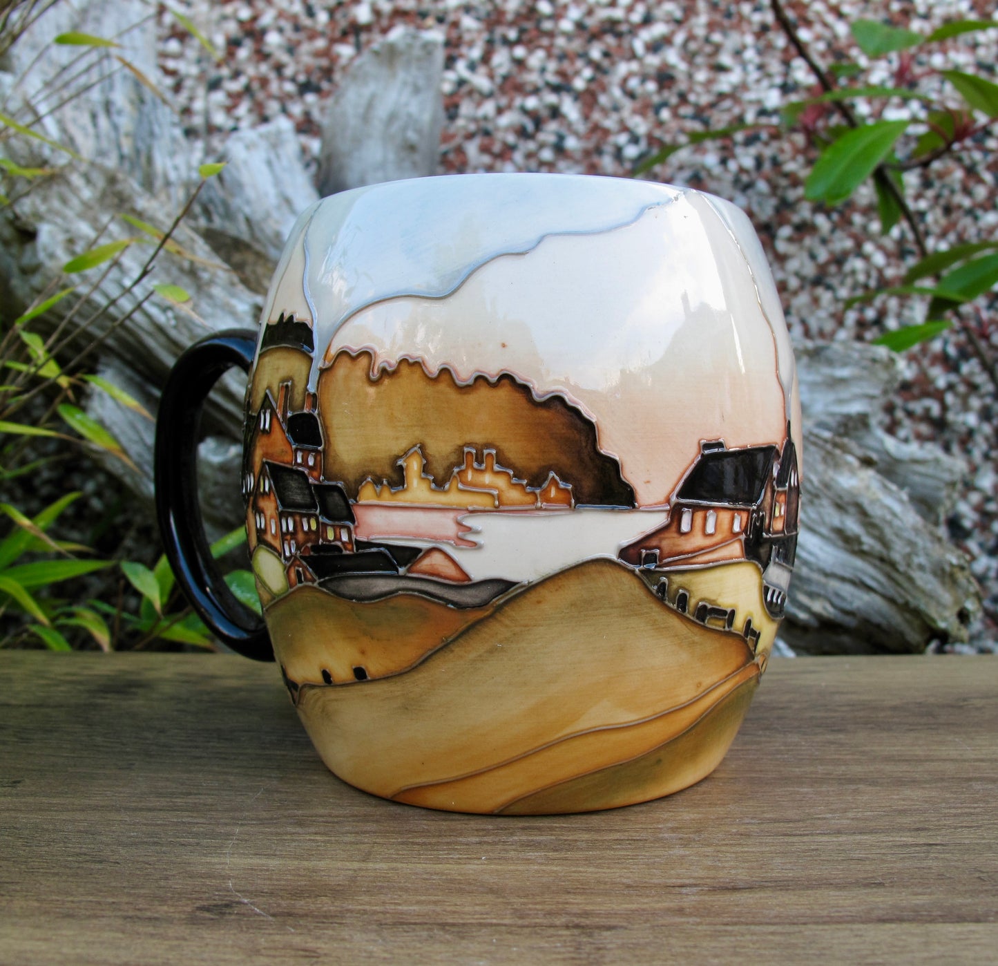 Moorcroft Extra Large Barrel Mug MU3 Limited Edition 20/20 Retail Price £390