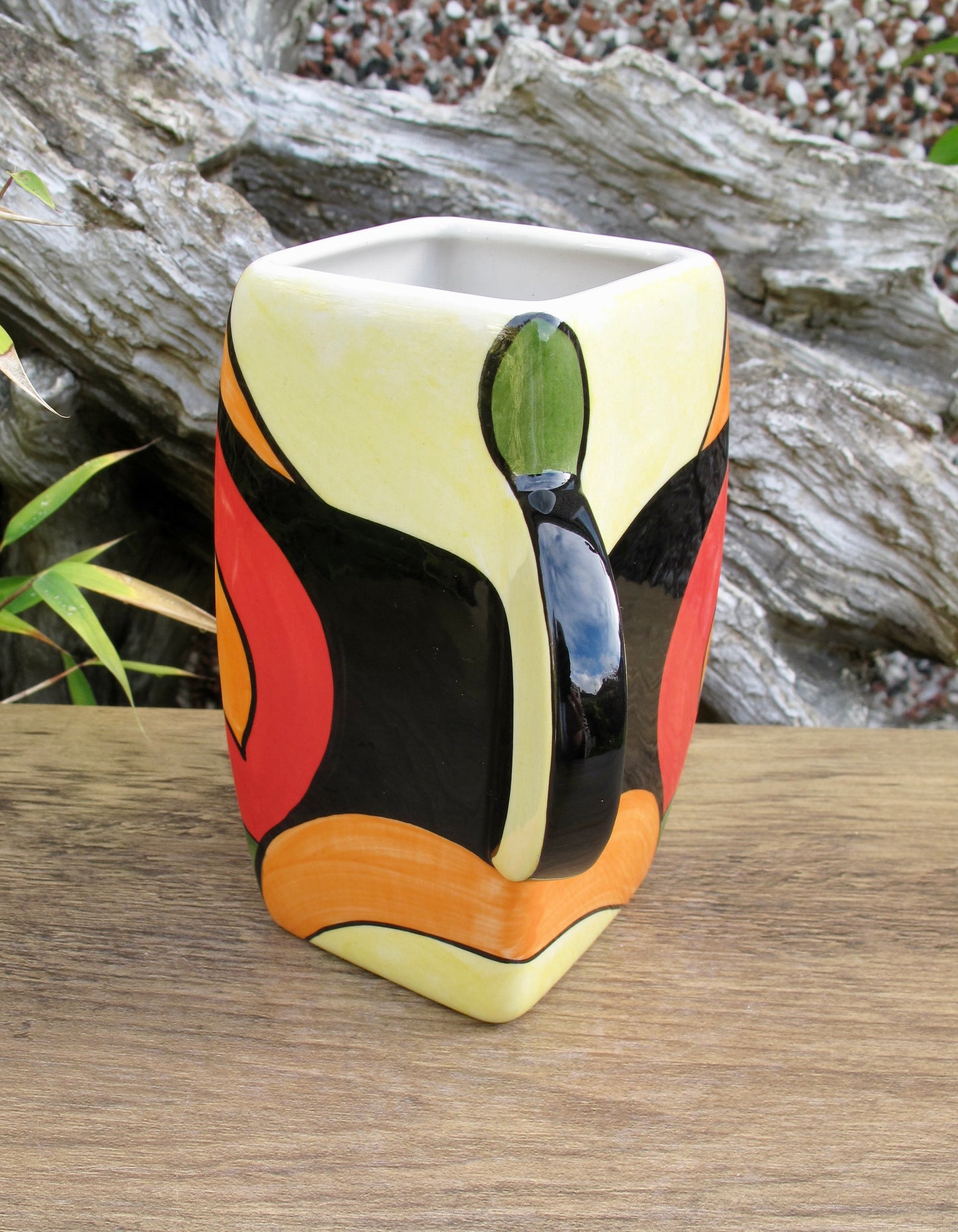 Lorna Bailey PROTOTYPE SMALL DECO VASE OPEN DAY 31/3/2007