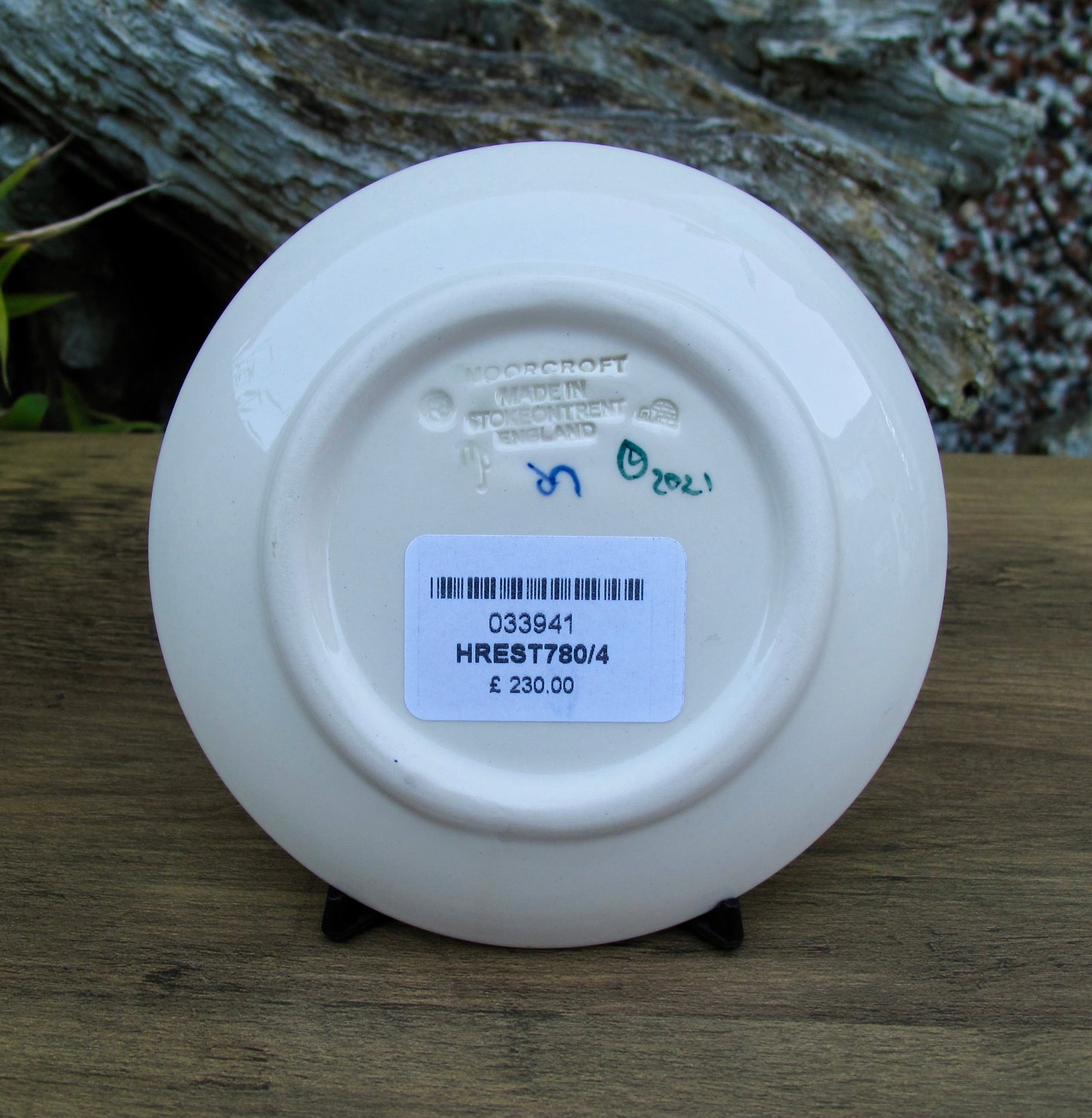 Moorcroft HAWTHORN REST Tray Coaster 780/4 Retail Price £230 WREN Birds