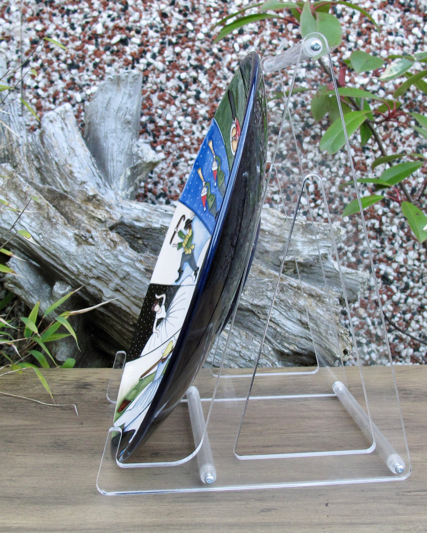 Moorcroft 12 DAYS OF CHRISTMAS PLATE shape 785/10 Retail Price £875