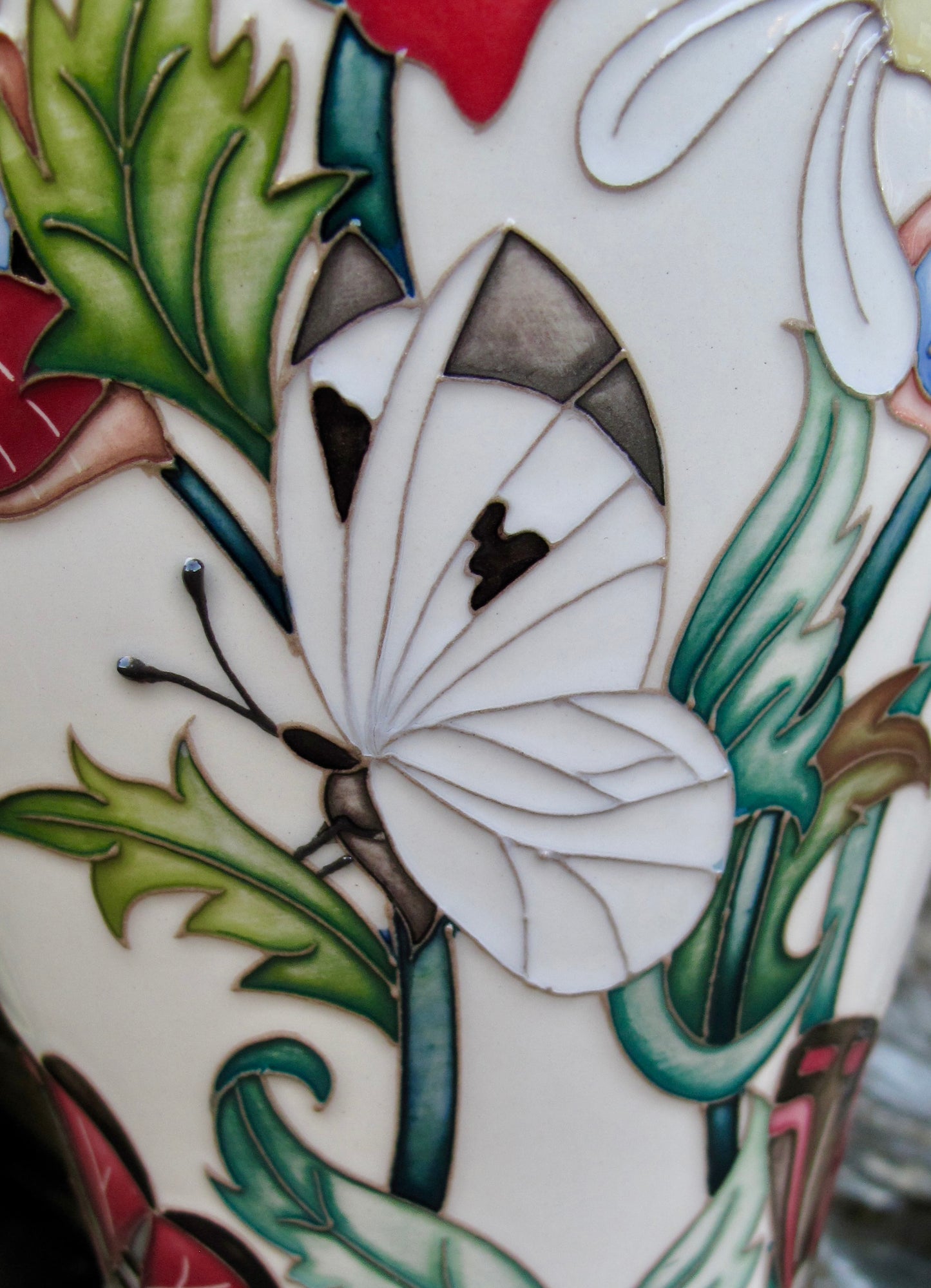 Moorcroft Very Rare FLORAL FANTASIA Vase Shape 46/10 LIMITED EDITION 2/5 Retail Price £1282