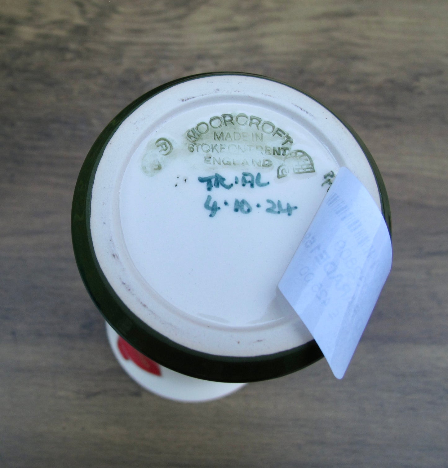 Moorcroft Exquisite ON PARADE 159/6 Trial Vase Retail Price £425 Nutcracker