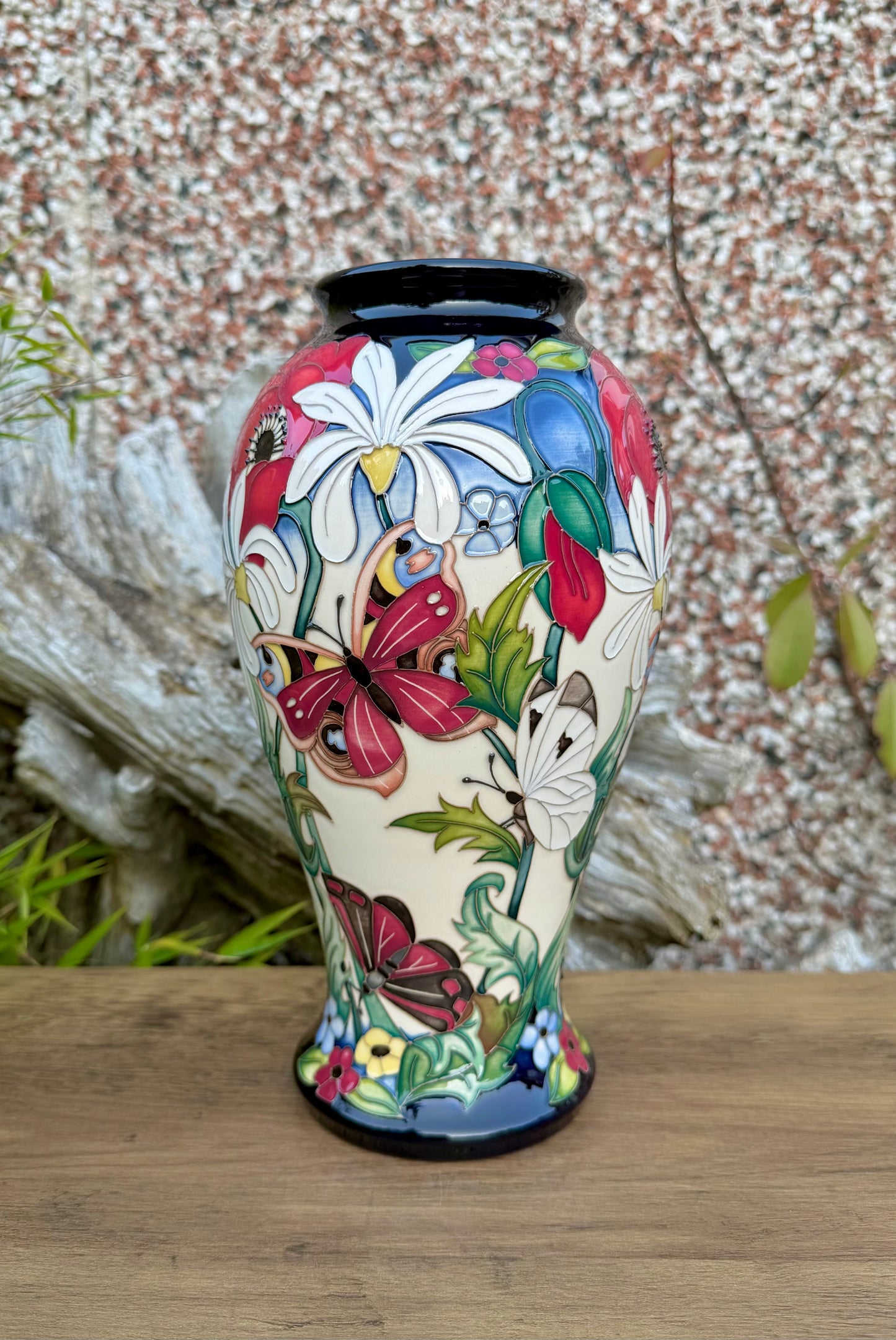 Moorcroft Very Rare FLORAL FANTASIA Vase 46/10 LIMITED EDITION 2/5 Retail Price £1282