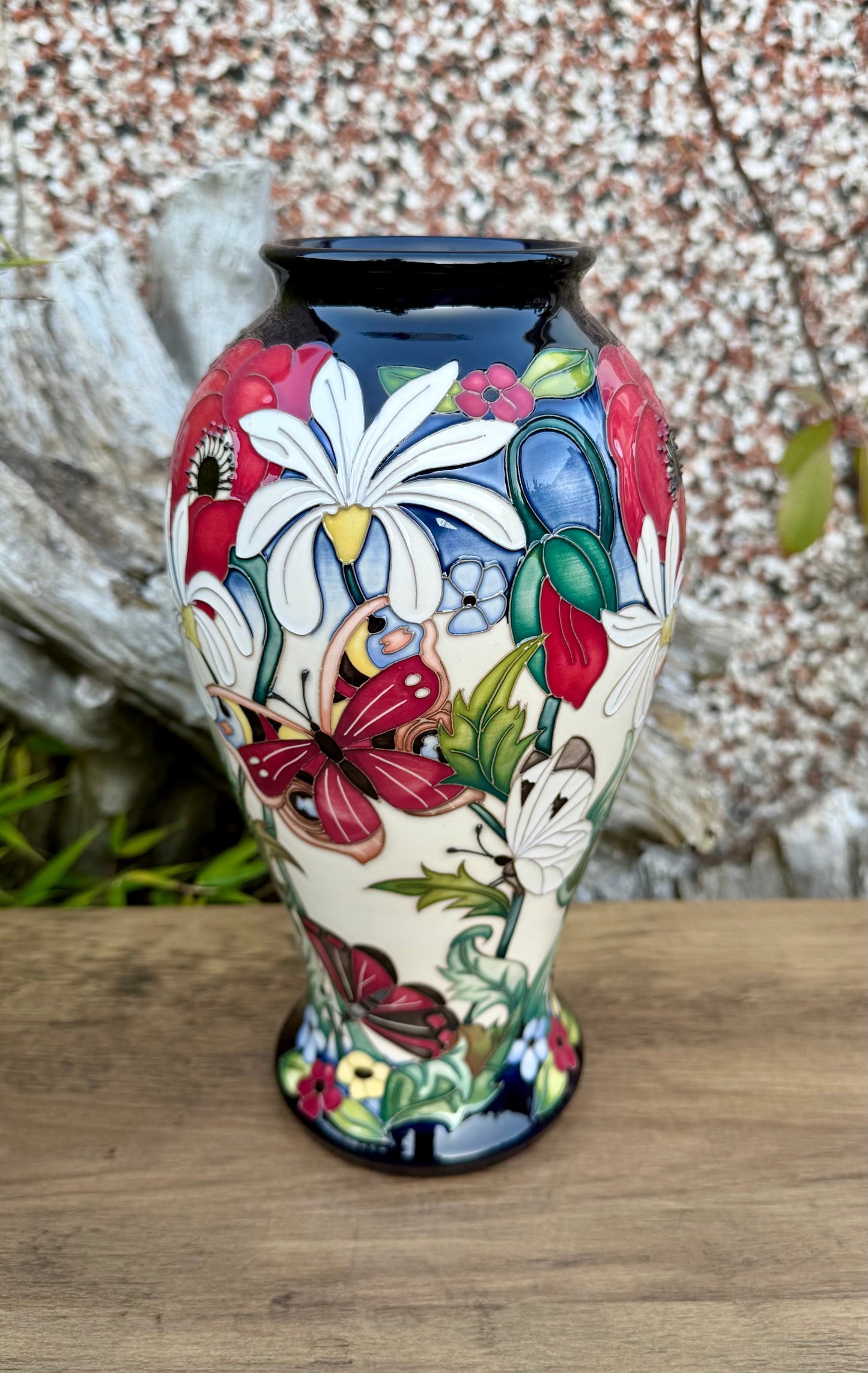 Moorcroft Very Rare FLORAL FANTASIA Vase 46/10 LIMITED EDITION 2/5 Retail Price £1282