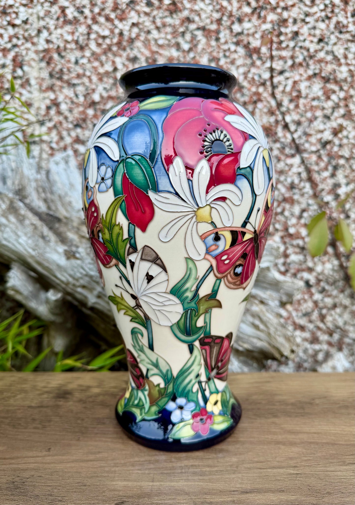 Moorcroft Very Rare FLORAL FANTASIA Vase 46/10 LIMITED EDITION 2/5 Retail Price £1282