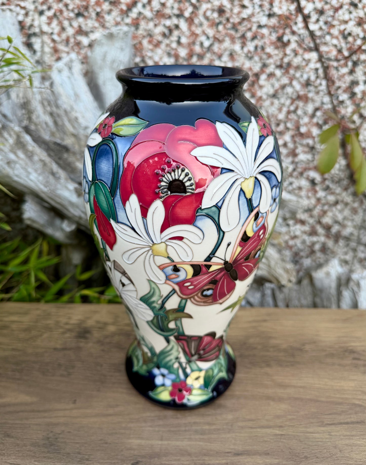 Moorcroft Very Rare FLORAL FANTASIA Vase 46/10 LIMITED EDITION 2/5 Retail Price £1282
