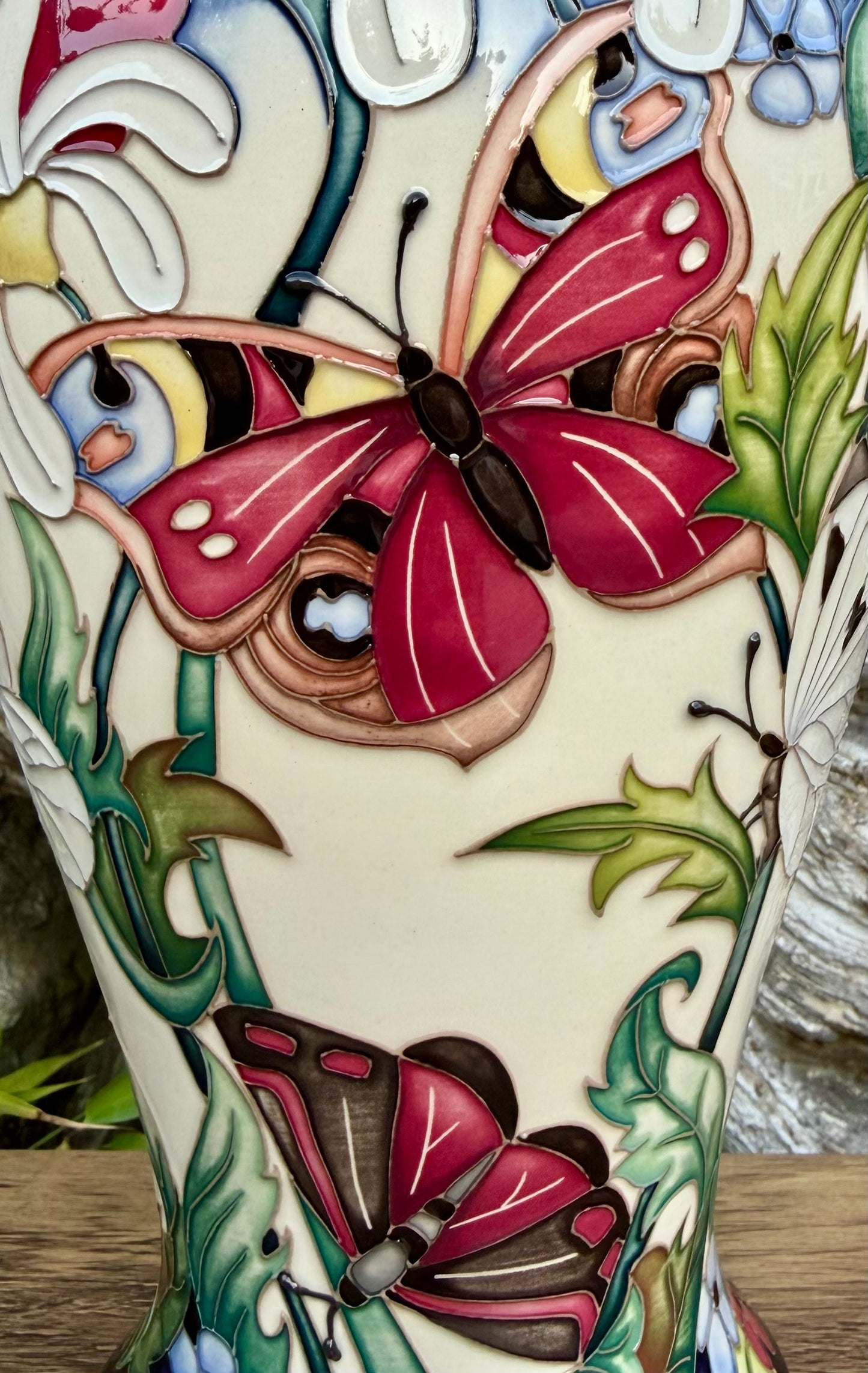 Moorcroft Very Rare FLORAL FANTASIA Vase 46/10 LIMITED EDITION 2/5 Retail Price £1282