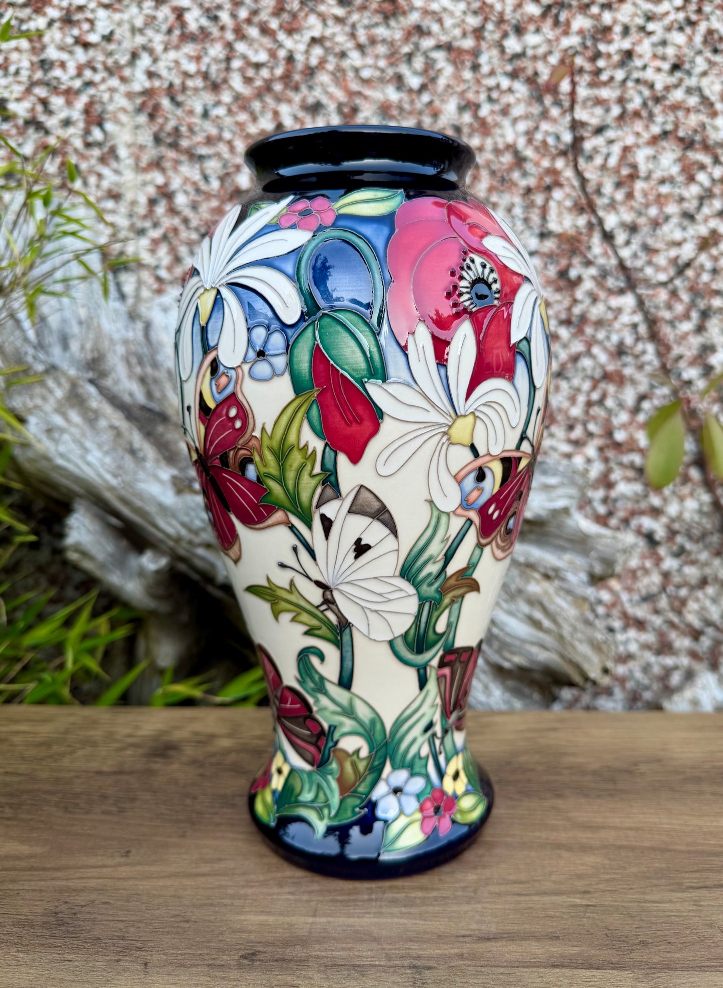 Moorcroft Very Rare FLORAL FANTASIA Vase 46/10 LIMITED EDITION 2/5 Retail Price £1282
