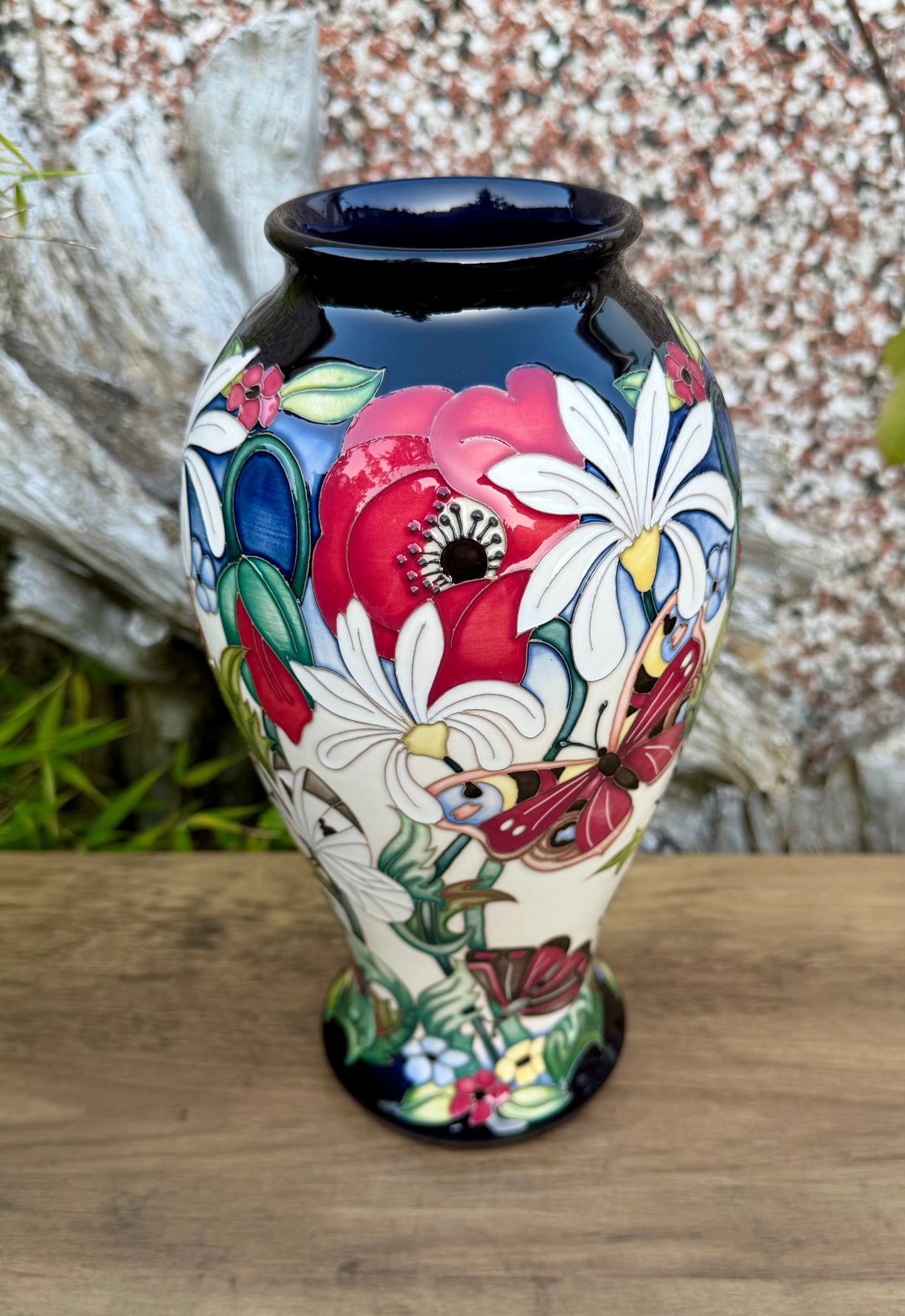 Moorcroft Very Rare FLORAL FANTASIA Vase 46/10 LIMITED EDITION 2/5 Retail Price £1282