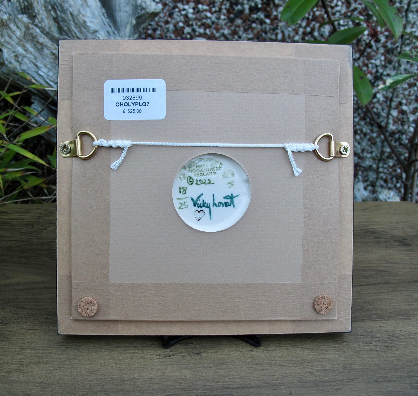 Share Moorcroft O HOLLY NIGHT Plaque PLQ7 Limited Edition 18/25 Retail Price £525