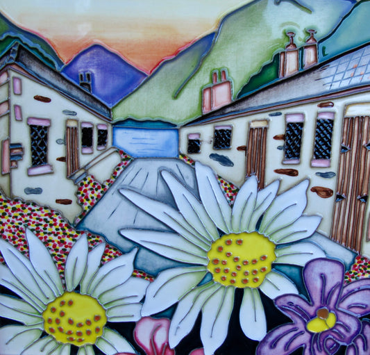 Moorcroft Rare LUSS VILLAGE Trial Dated 15.3.22 Plaque PLQ7 Retail Price £460