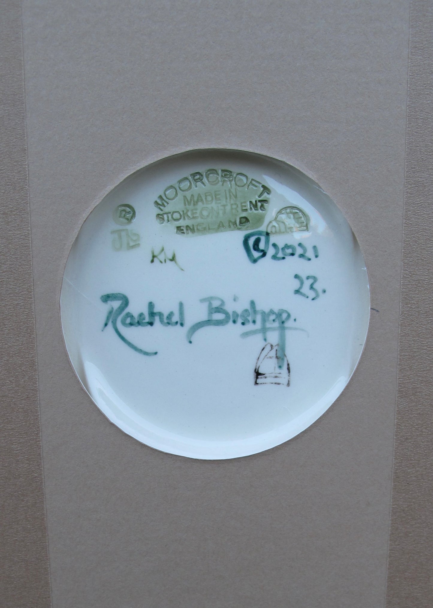 Moorcroft SWEET TRACK SECRECTS Plaque PLQ3 Number 23. Retail Price £365