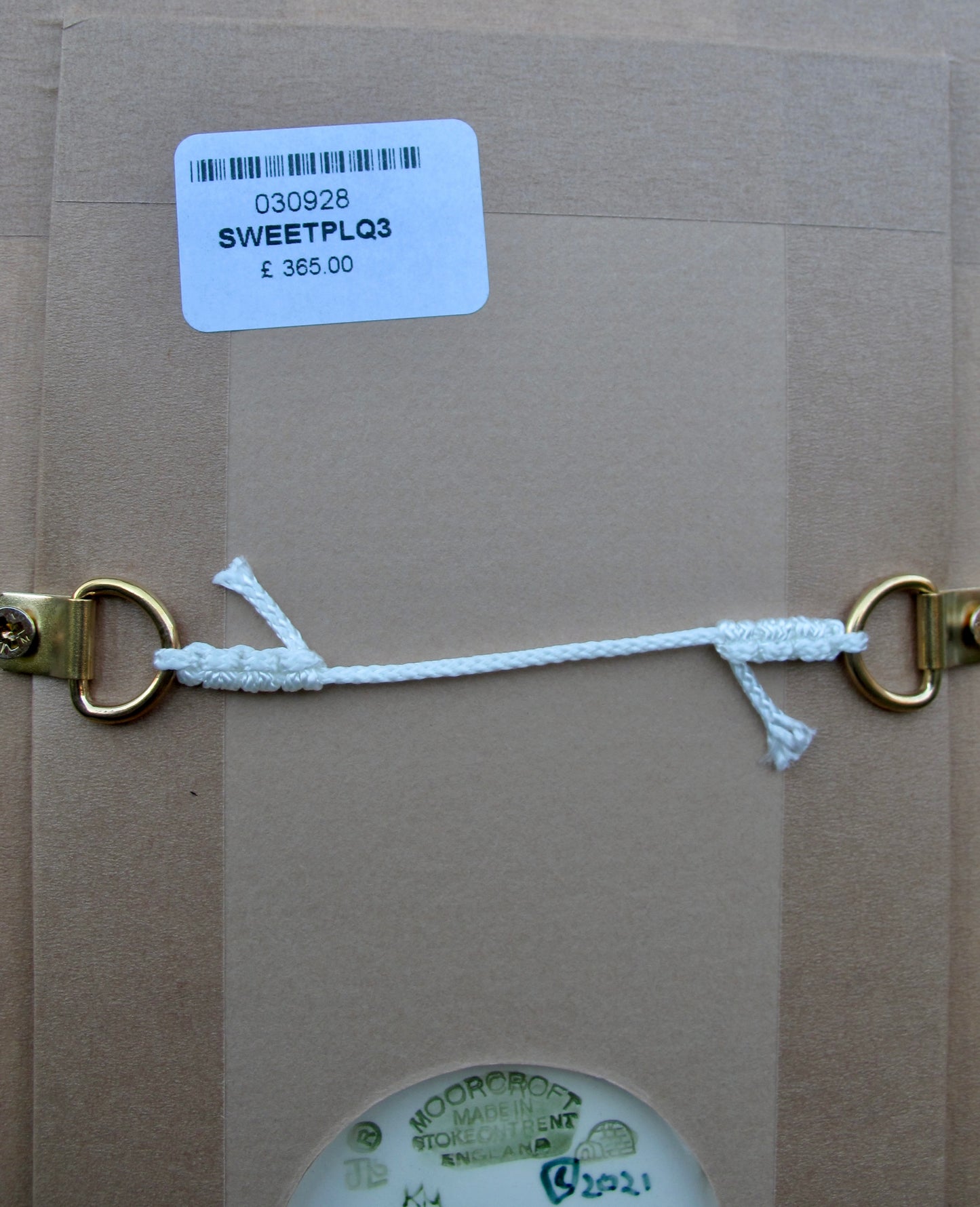 Moorcroft SWEET TRACK SECRECTS Plaque PLQ3 Number 23. Retail Price £365