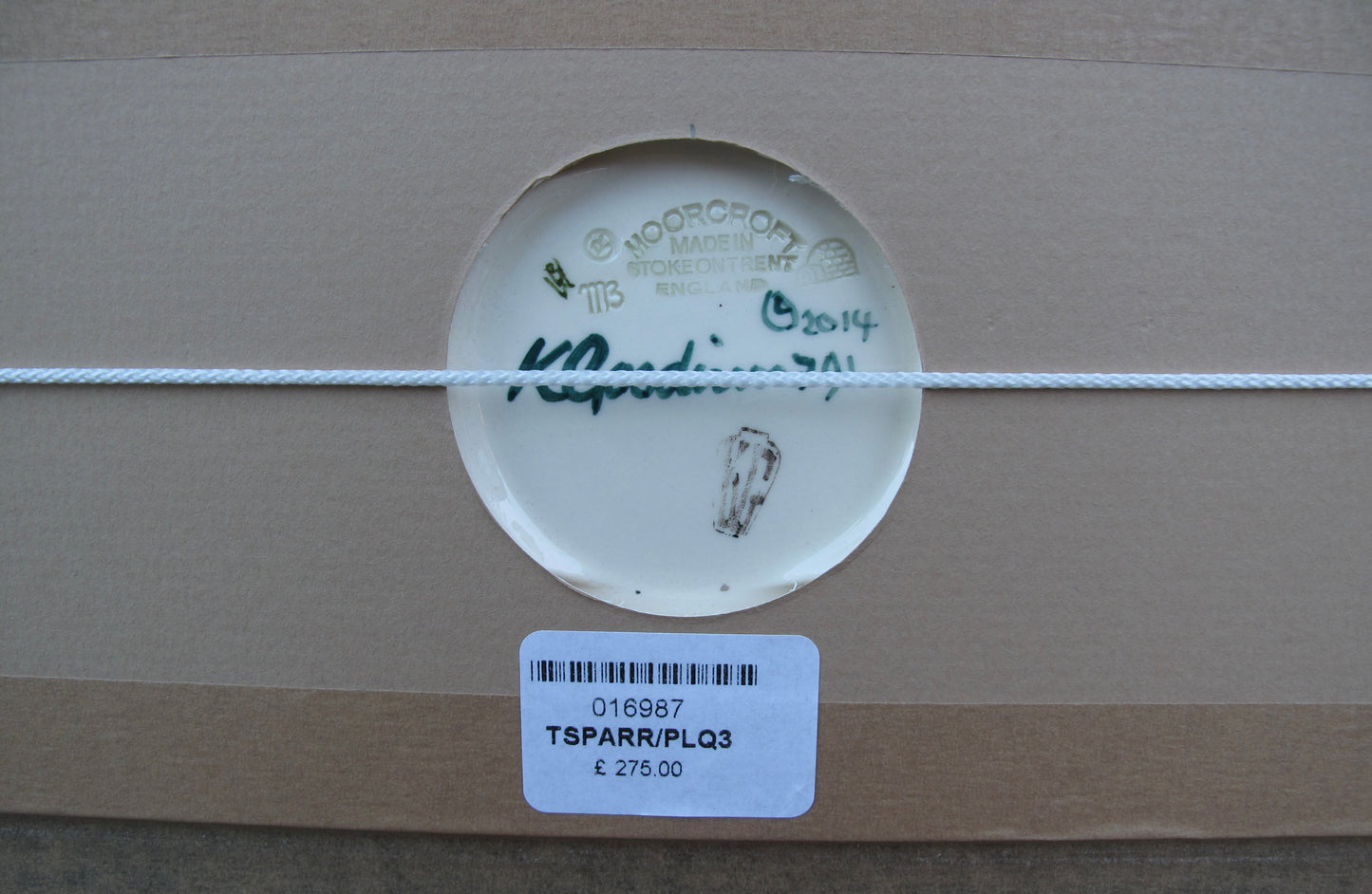 Moorcroft TREE SPARROWS Plaque PLQ3 Numbered Edition Retail Price £275