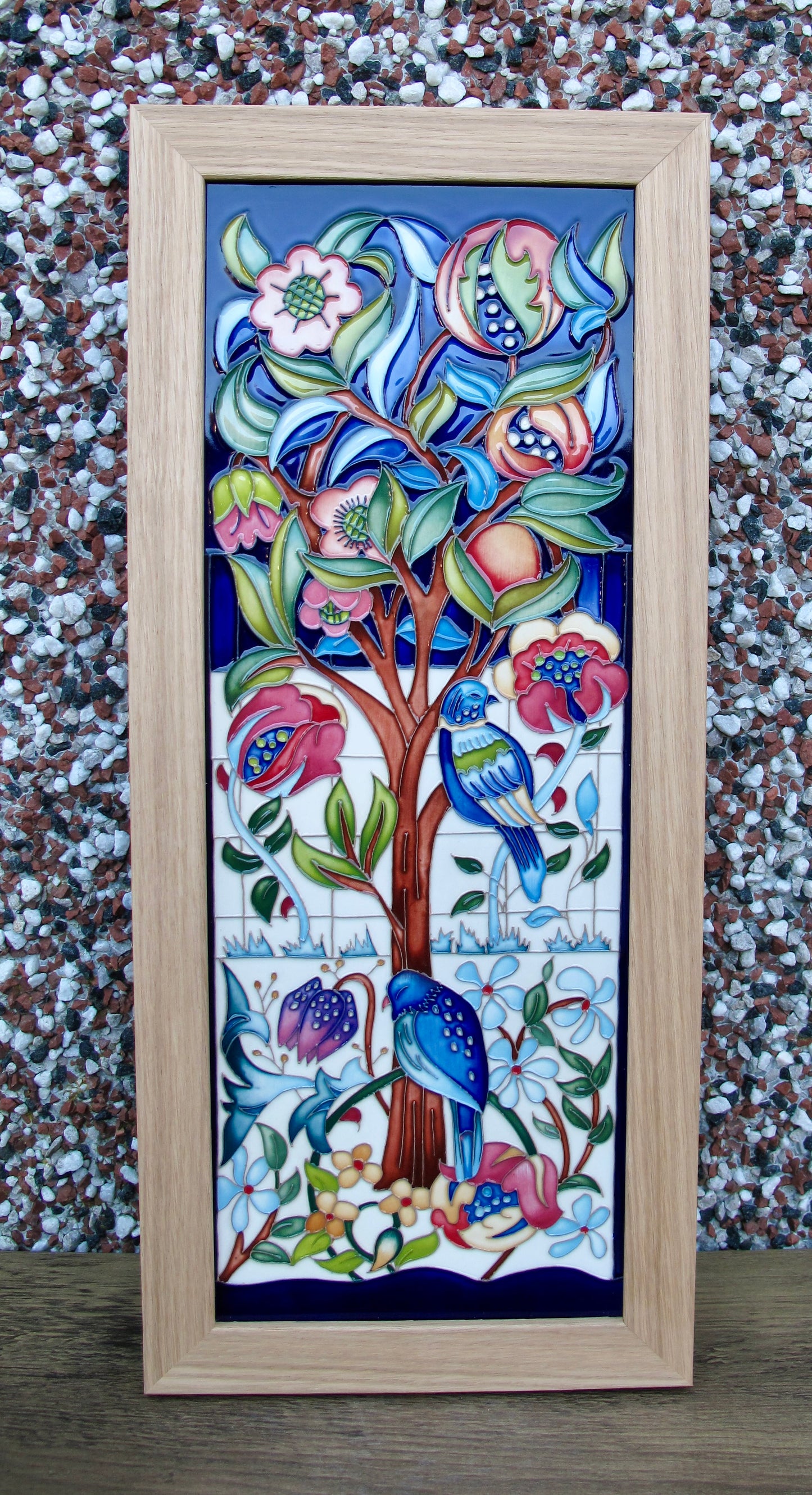 Moorcroft FRUIT FROM HEAVEN Plaque PLQ16 Numbered Edition 2. Retail Price £995