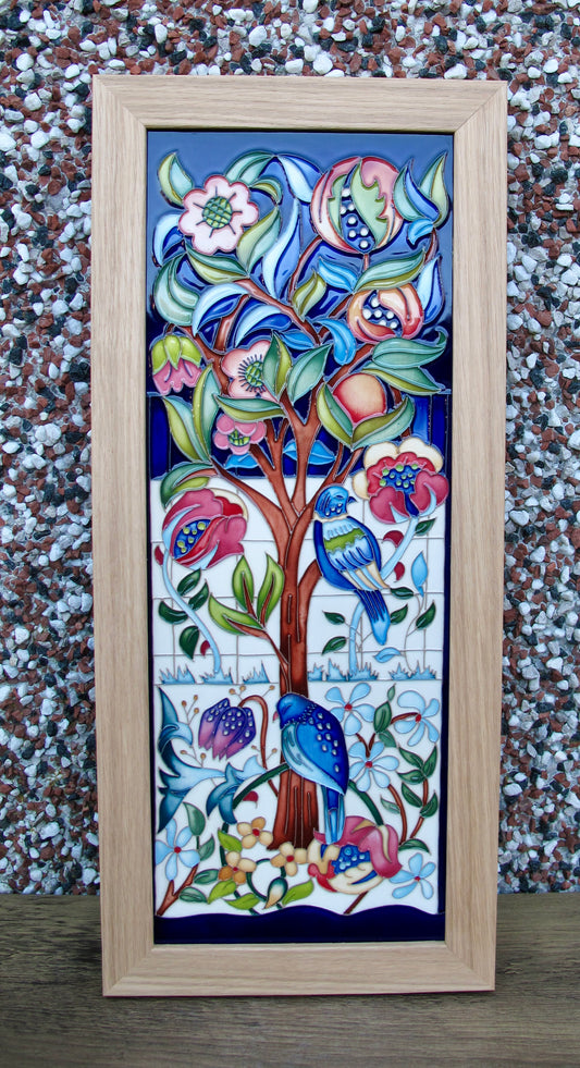 Moorcroft FRUIT FROM HEAVEN Plaque PLQ16 Numbered Edition 2. Retail Price £995