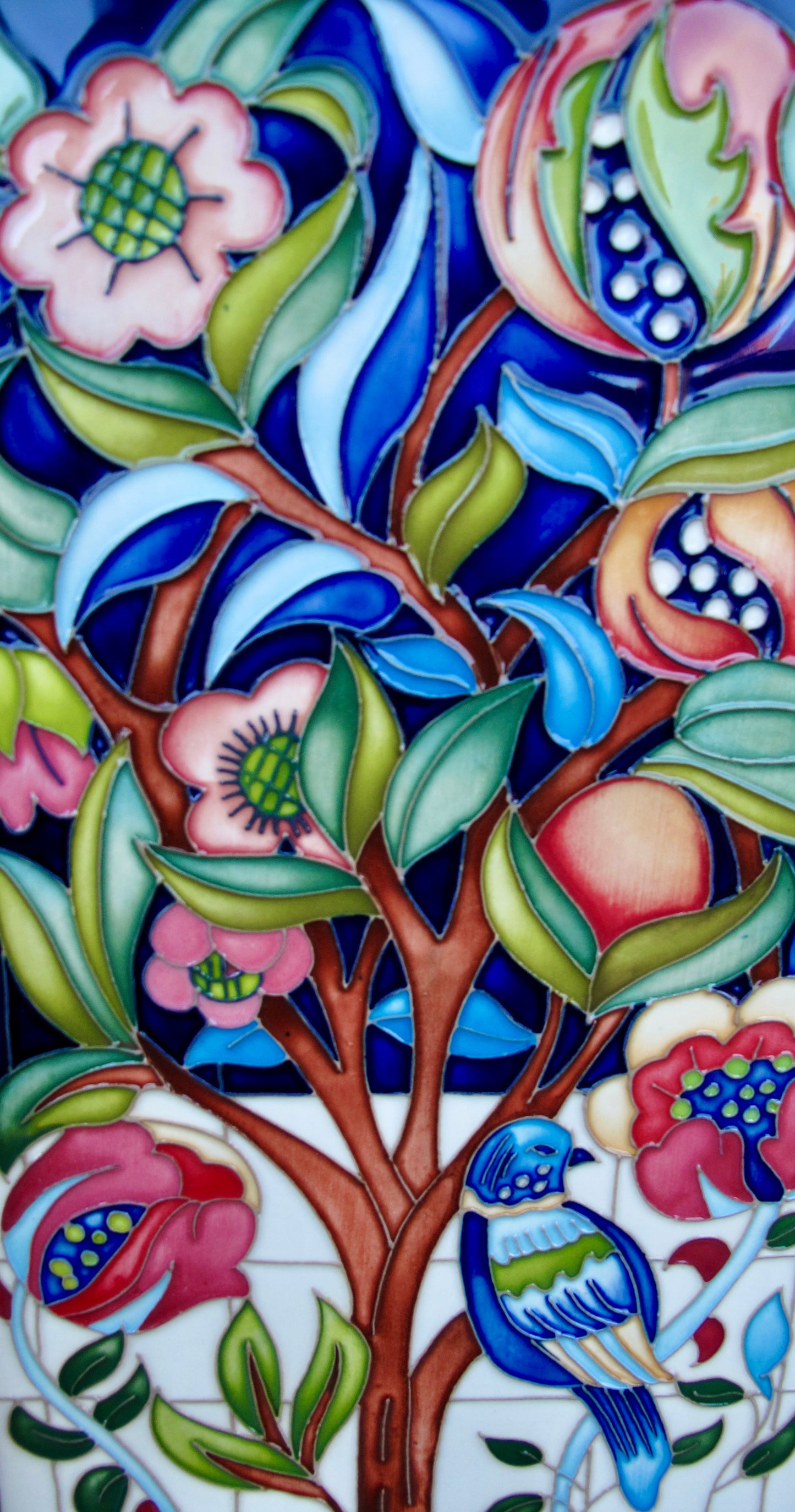 Moorcroft FRUIT FROM HEAVEN Plaque PLQ16 Numbered Edition 2. Retail Price £995