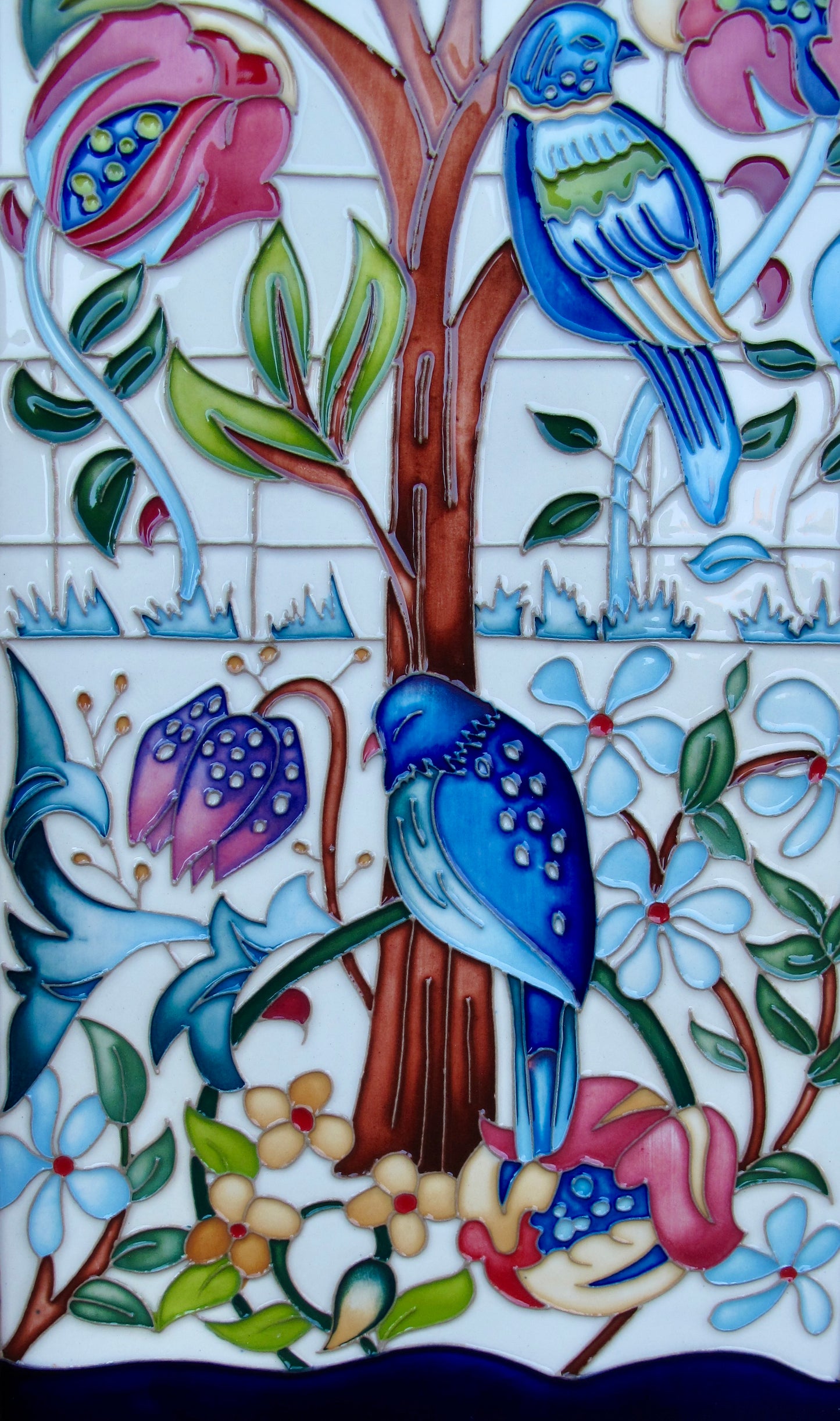 Moorcroft FRUIT FROM HEAVEN Plaque PLQ16 Numbered Edition 2. Retail Price £995