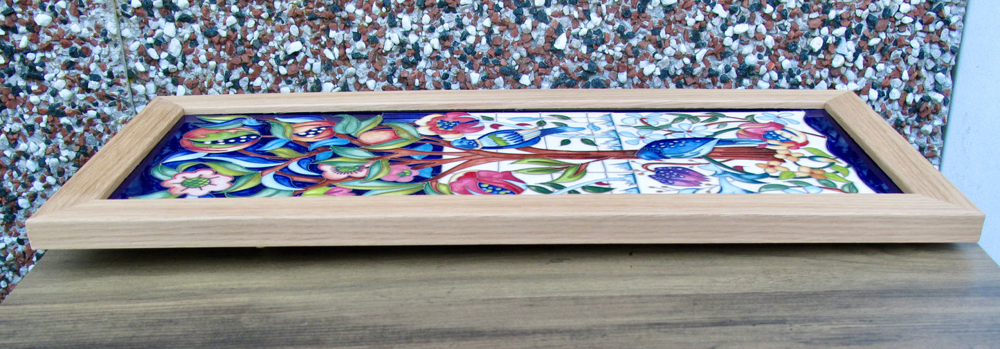 Moorcroft FRUIT FROM HEAVEN Plaque PLQ16 Numbered Edition 2. Retail Price £995