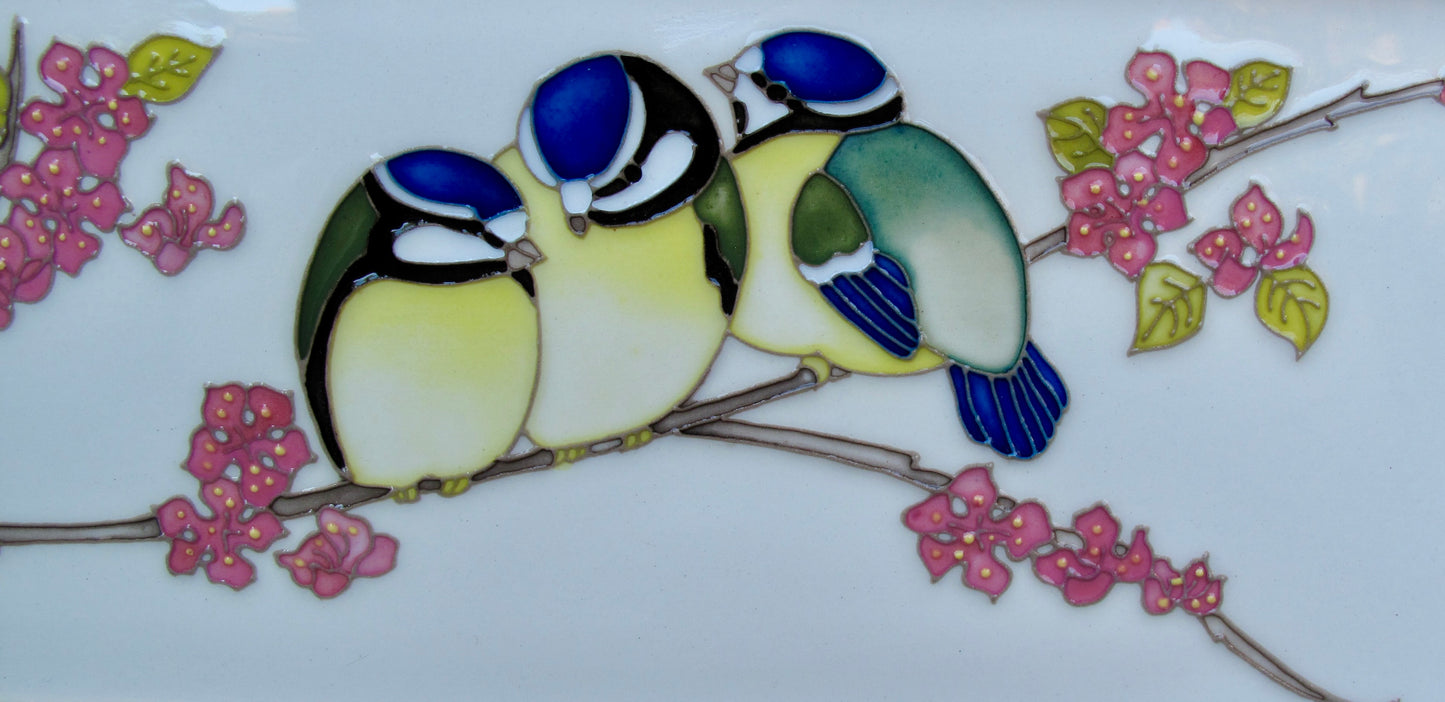 Moorcroft BALANCING BRANCH PLQ3 Plaque Numbered Edition Retail Price £325