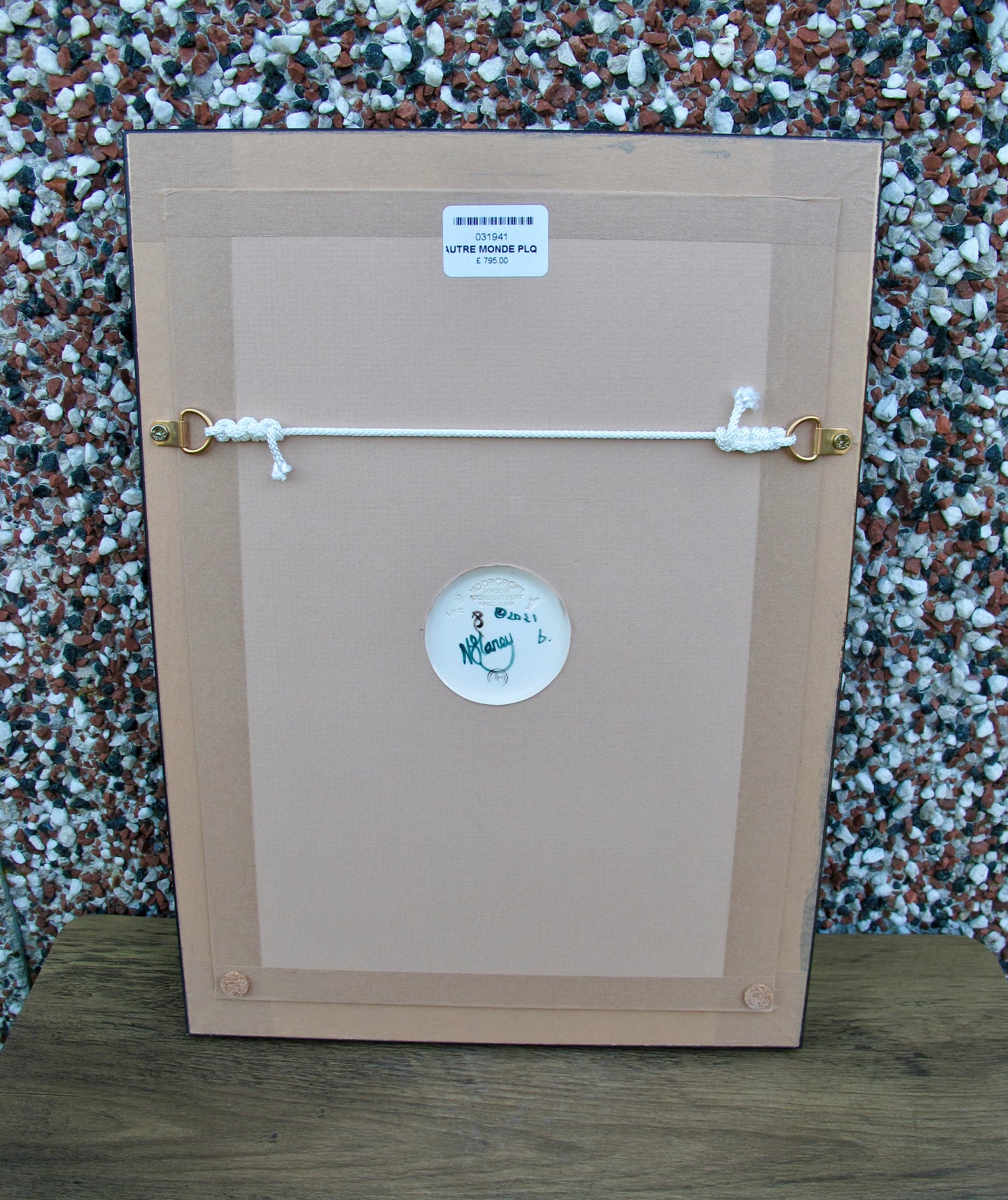 Moorcroft AUTRE MONDE Plaque PLQ2 Numbered Edition 6. Retail Price £795 Fish