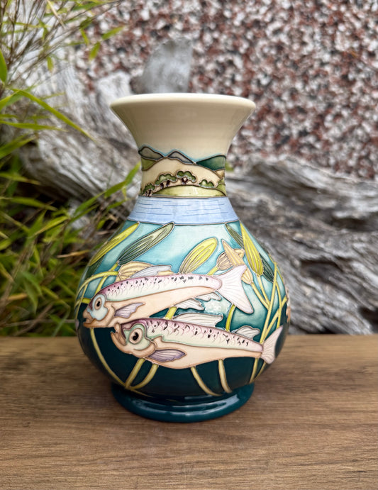 Moorcroft Exquisite VENDACE Vase M1/6 Limited Edition 8/20 Retail Price £760