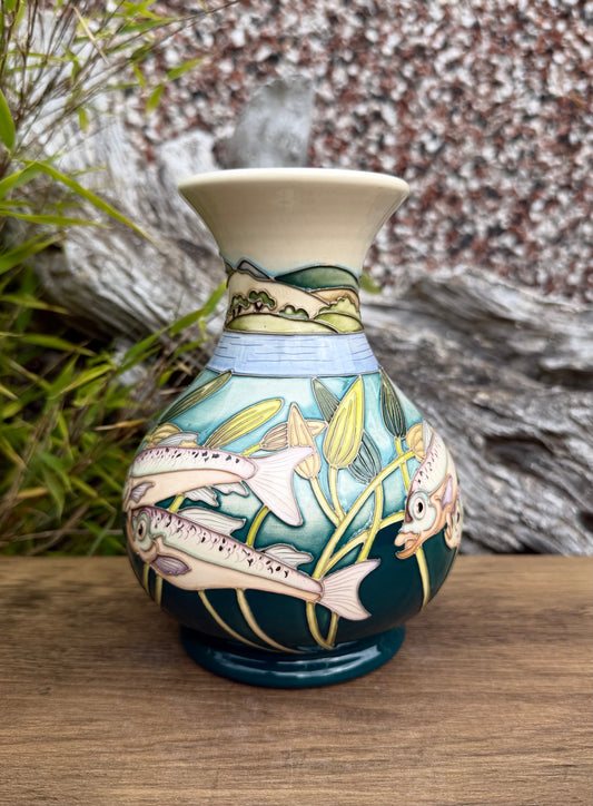 Moorcroft Exquisite VENDACE Vase M1/6 Limited Edition 8/20 Retail Price £760