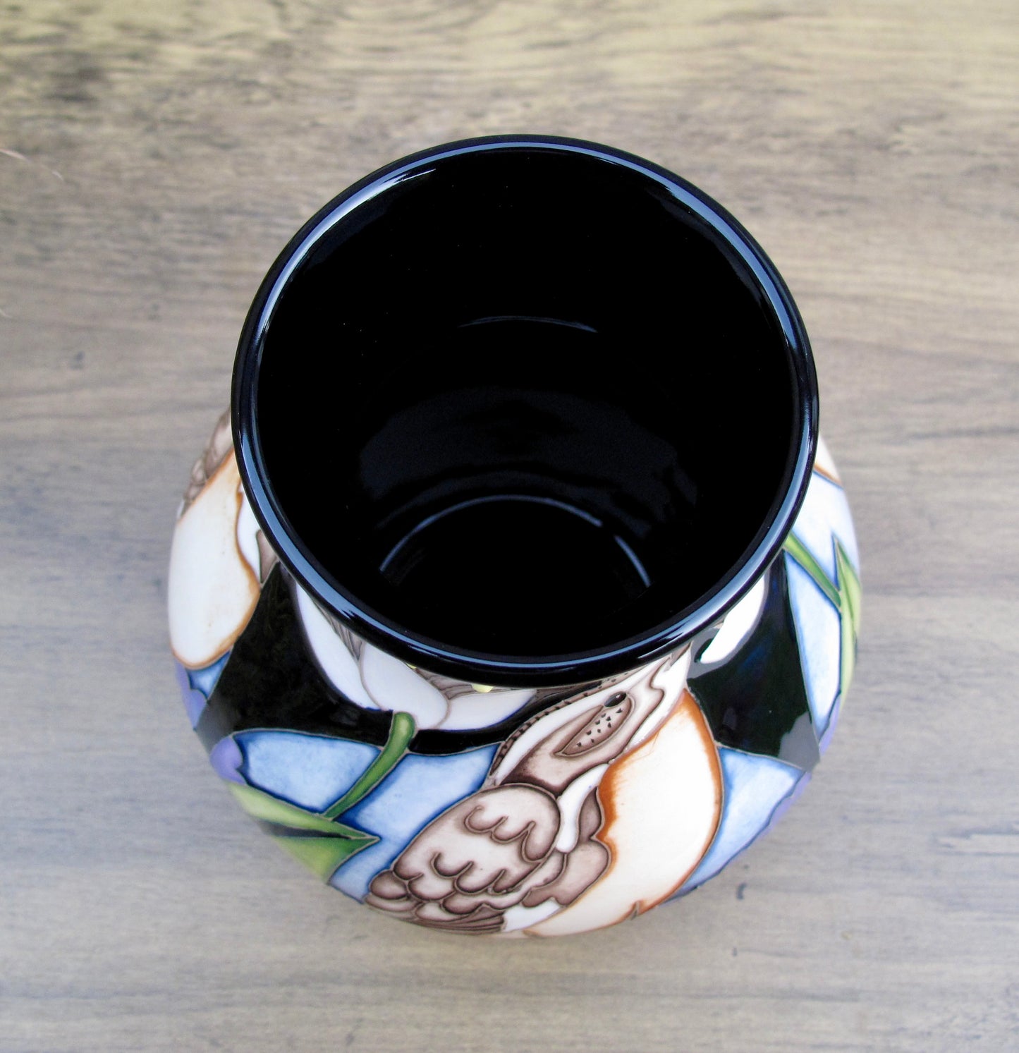 Moorcroft Exquisite WHINCHAT Vase 869/6 Limited Edition 6/15 Retail Price £490