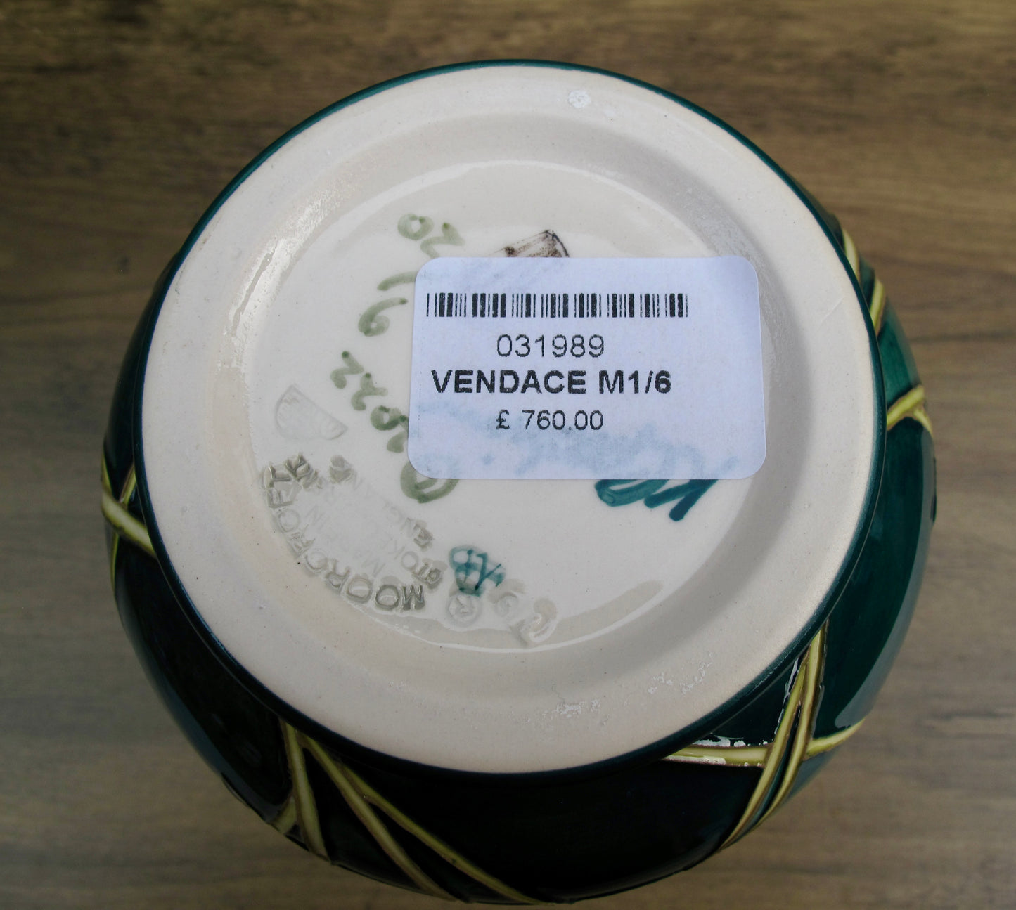 Moorcroft Exquisite VENDACE Vase M1/6 Limited Edition 9/20 Retail Price £760