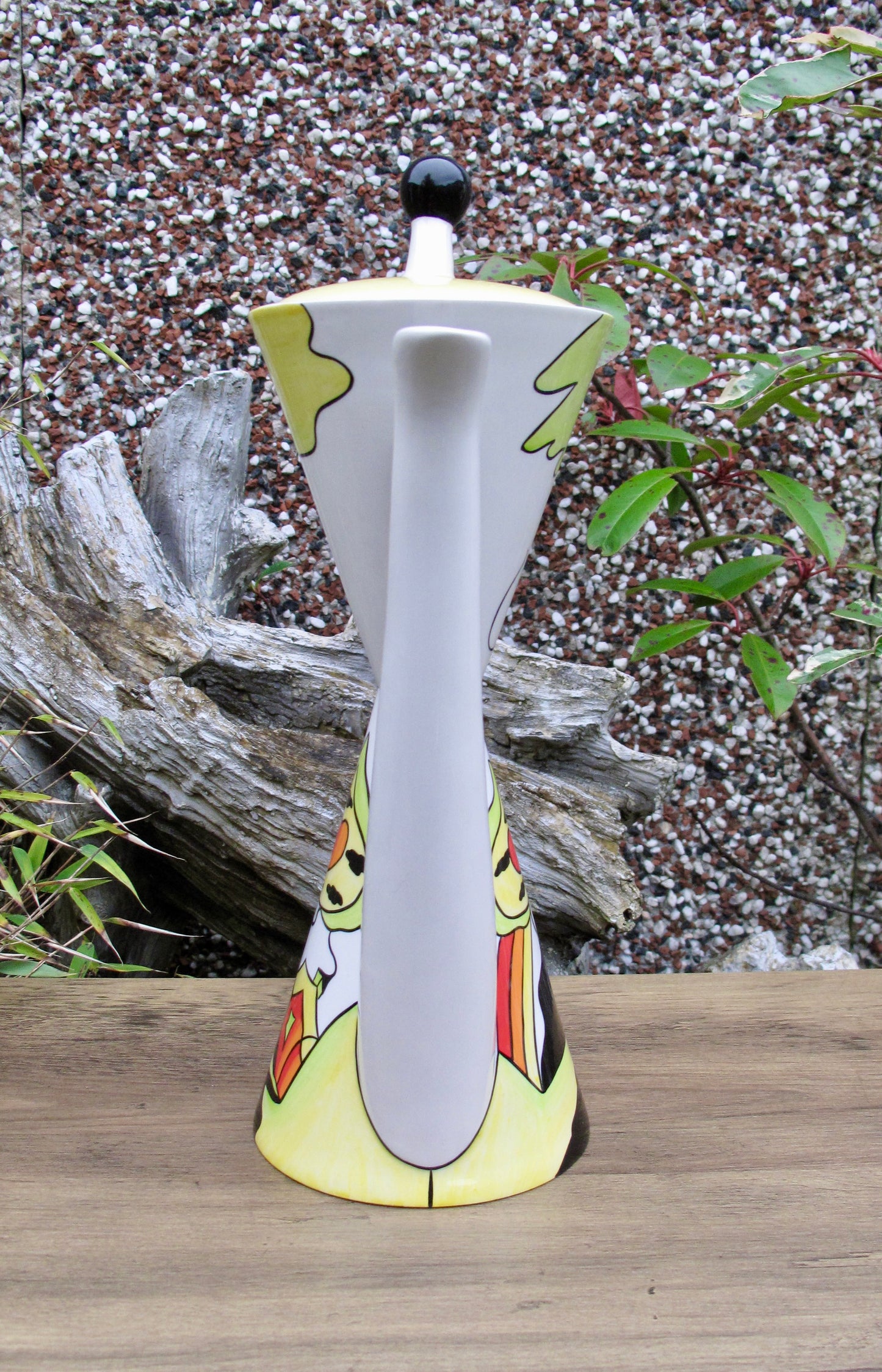 Share Lorna Bailey RARE LARGE LIME VALLEY DOUBLE COFFEE POT OPEN DAY 30/4/2005