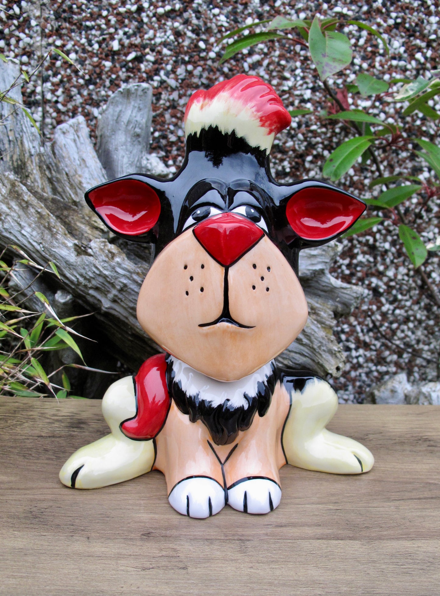 Lorna Bailey Rare Huge FIRESIDE TUFTY the Cat Limited Edition 2/2 Open Day