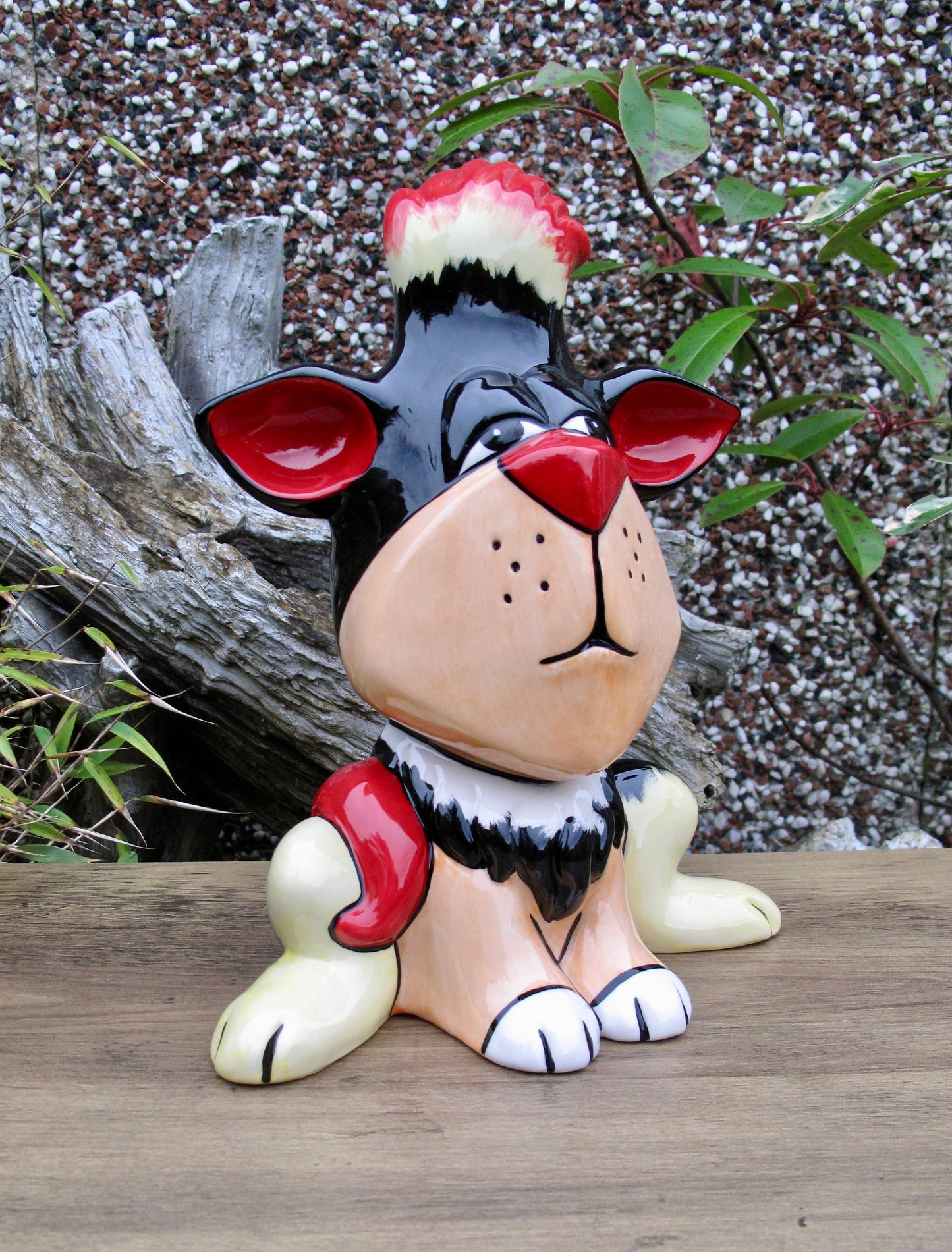 Lorna Bailey Rare Huge FIRESIDE TUFTY the Cat Limited Edition 2/2 Open Day