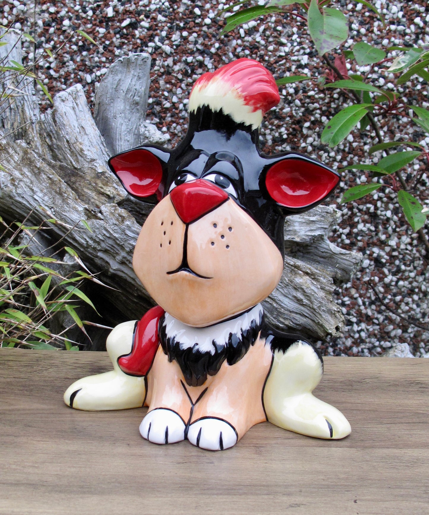 Lorna Bailey Rare Huge FIRESIDE TUFTY the Cat Limited Edition 2/2 Open Day