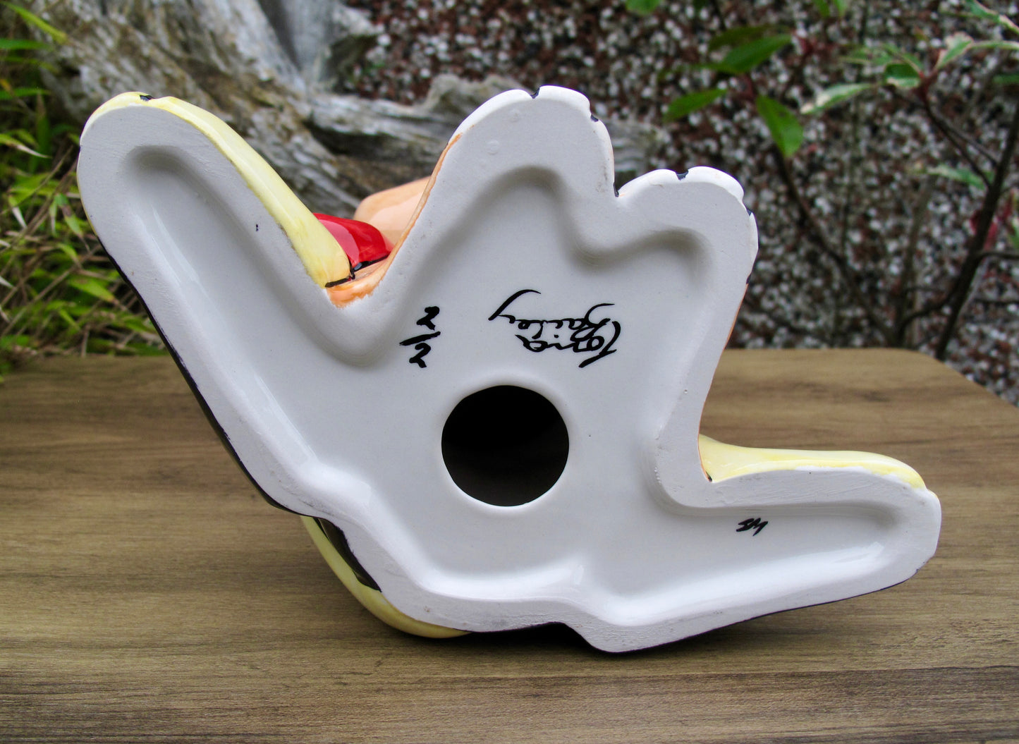 Lorna Bailey Rare Huge FIRESIDE TUFTY the Cat Limited Edition 2/2 Open Day