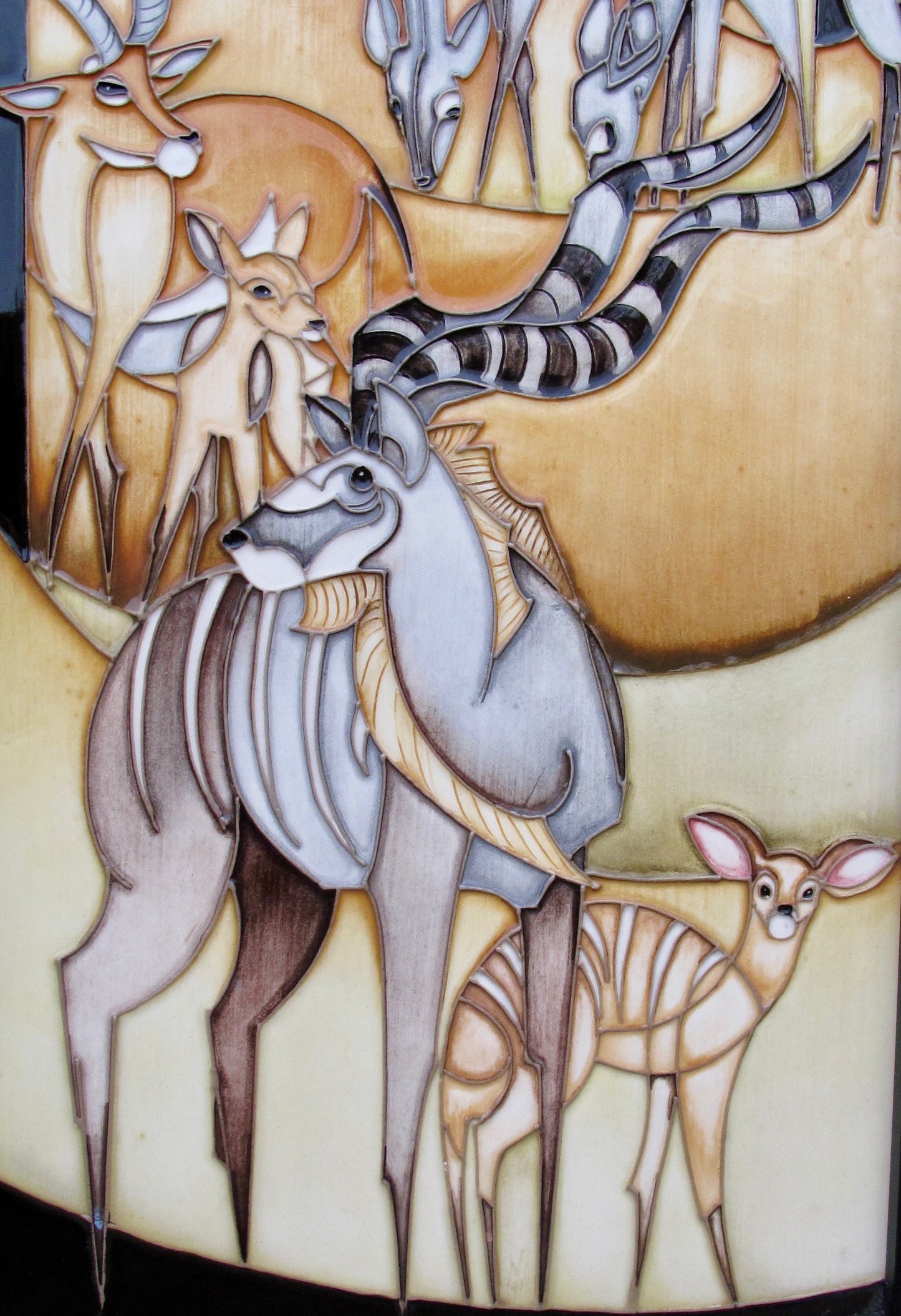 Moorcroft Exquisite KUDUS MASTER Plaque PLQ16 Trial 12.12.22 Retail Price £1250