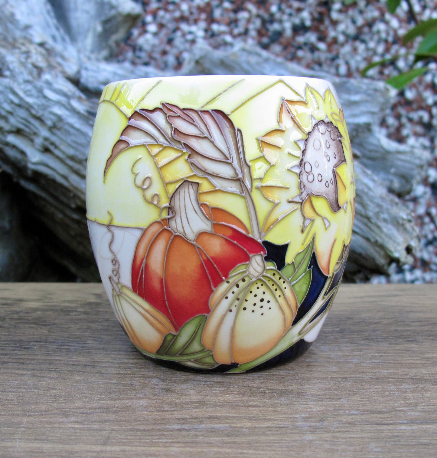 Moorcroft Exquisite MARBON Barrel Mug MU2 Retail Price £395 Vicky Lovatt # 1