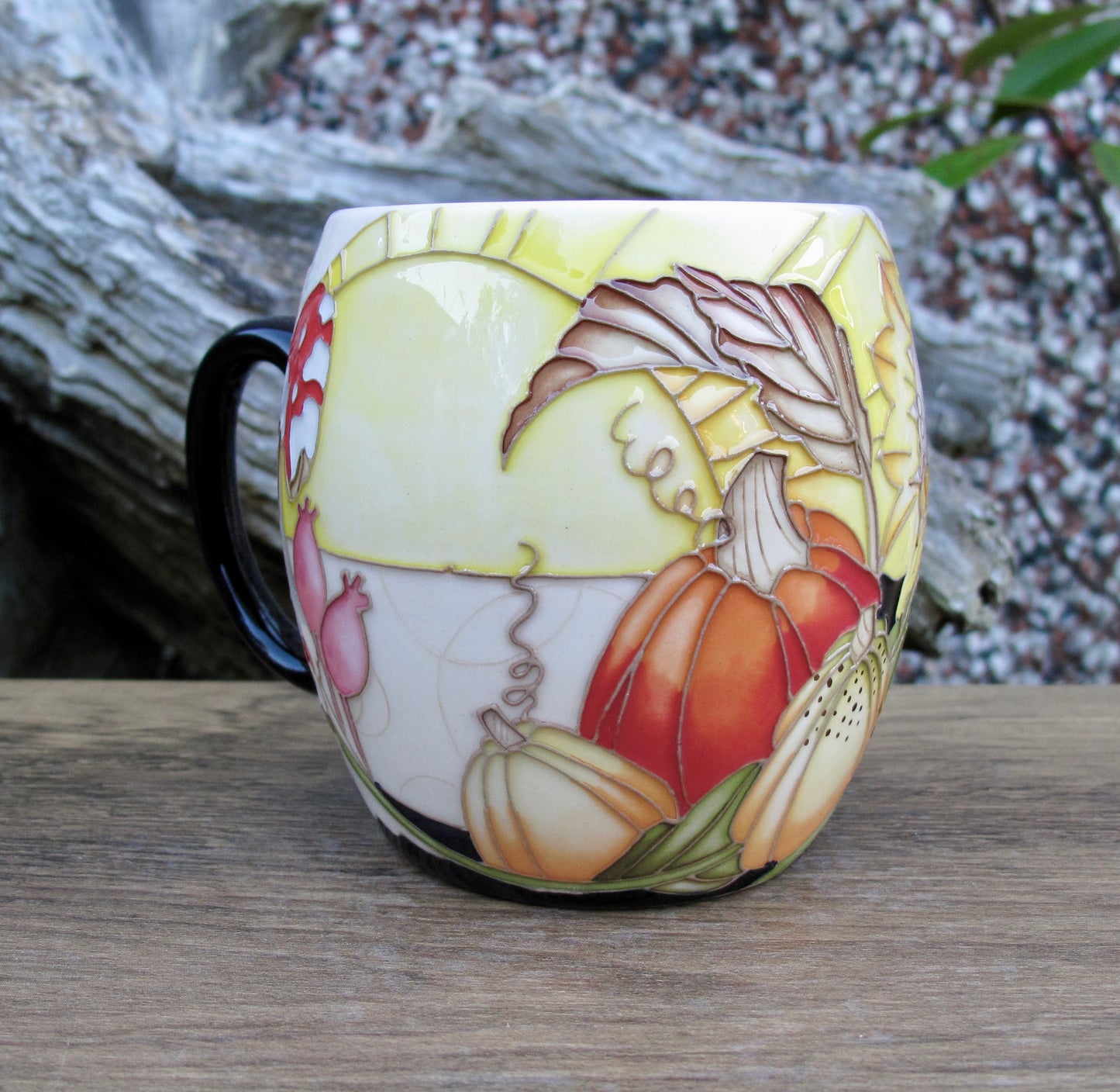 Moorcroft Exquisite MARBON Barrel Mug MU2 Retail Price £395 Vicky Lovatt # 1