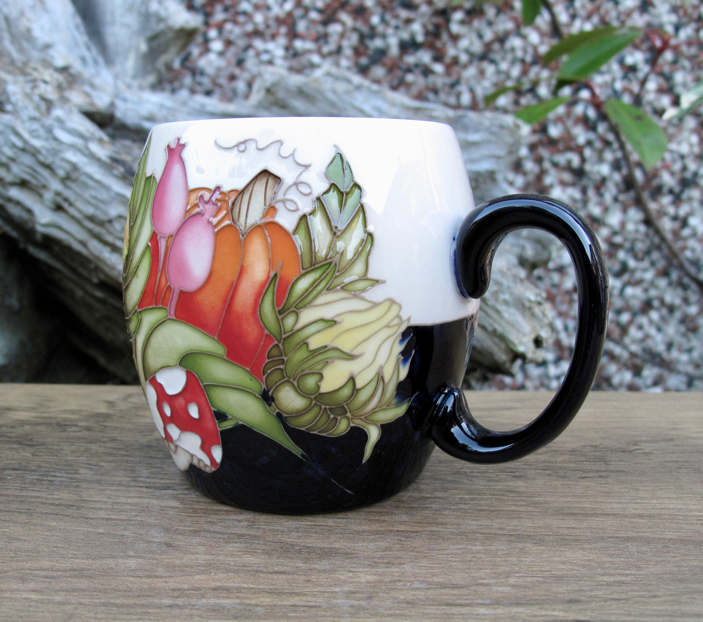 Moorcroft Exquisite MARBON Barrel Mug MU2 Retail Price £395 Vicky Lovatt # 1