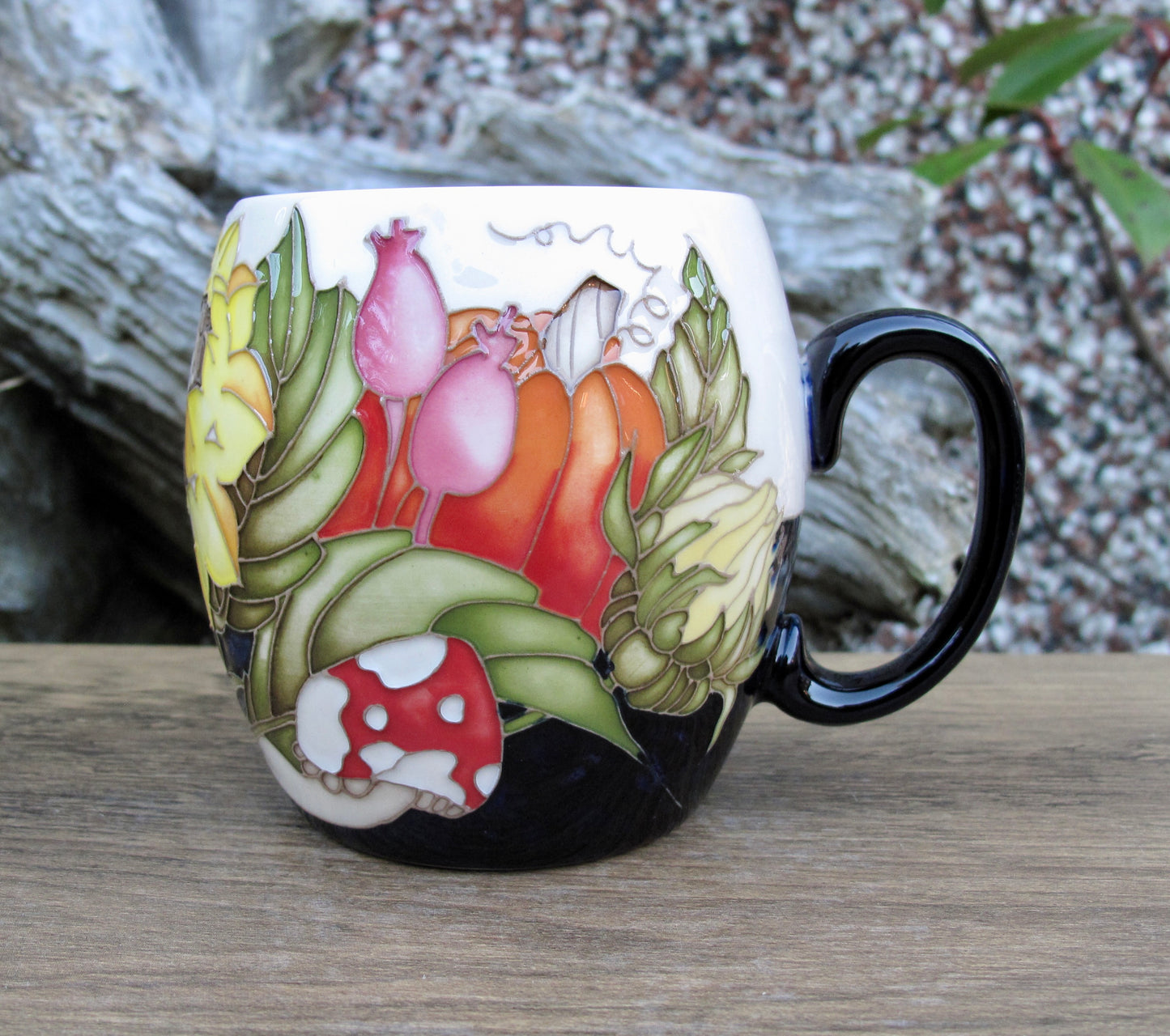 Moorcroft Exquisite MARBON Barrel Mug MU2 Retail Price £395 Vicky Lovatt # 1