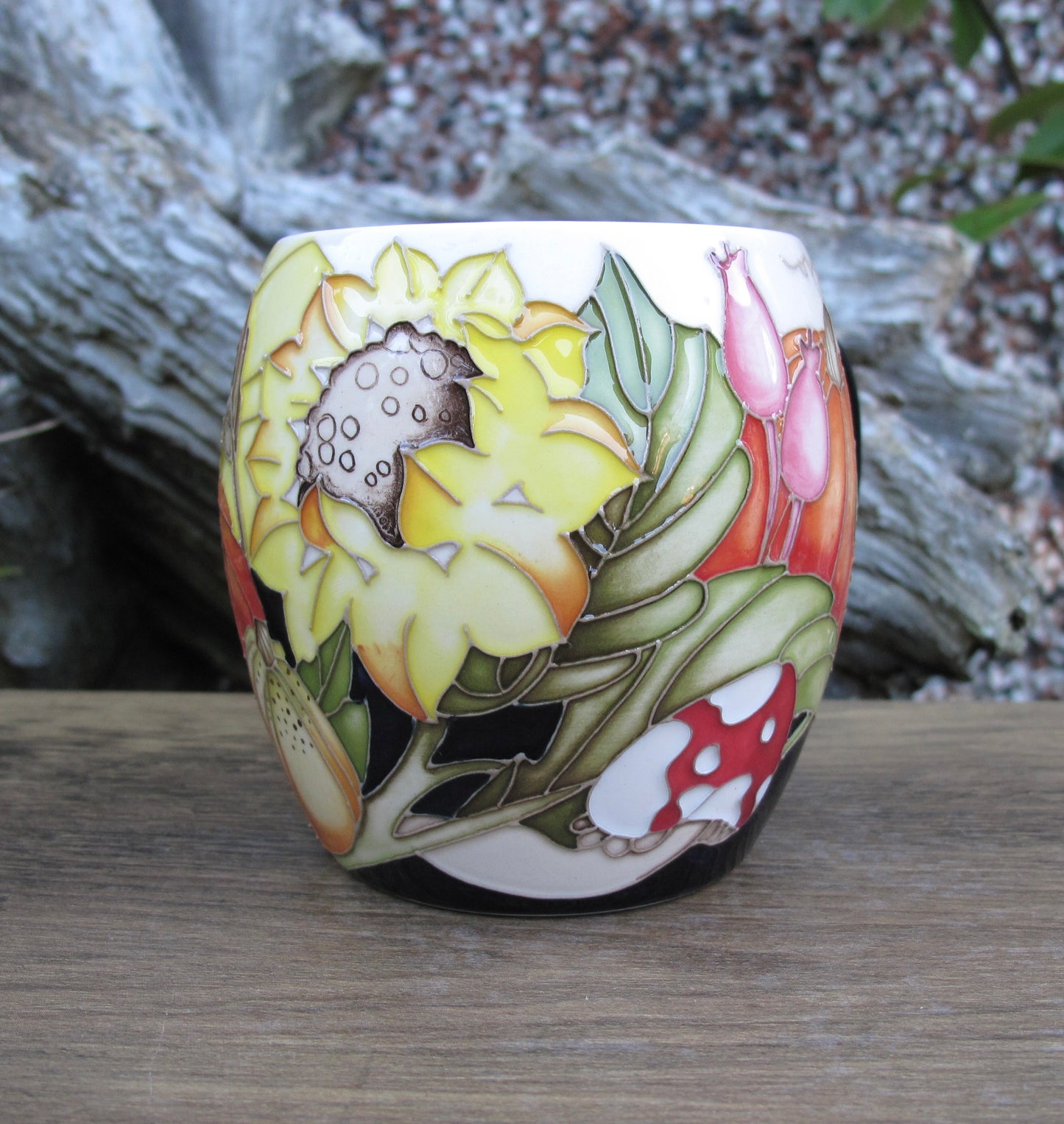 Moorcroft Exquisite MARBON Barrel Mug MU2 Retail Price £395  #2