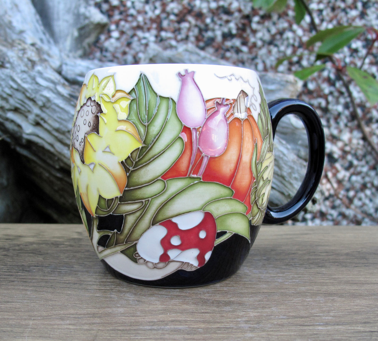 Moorcroft Exquisite MARBON Barrel Mug MU2 Retail Price £395  #2