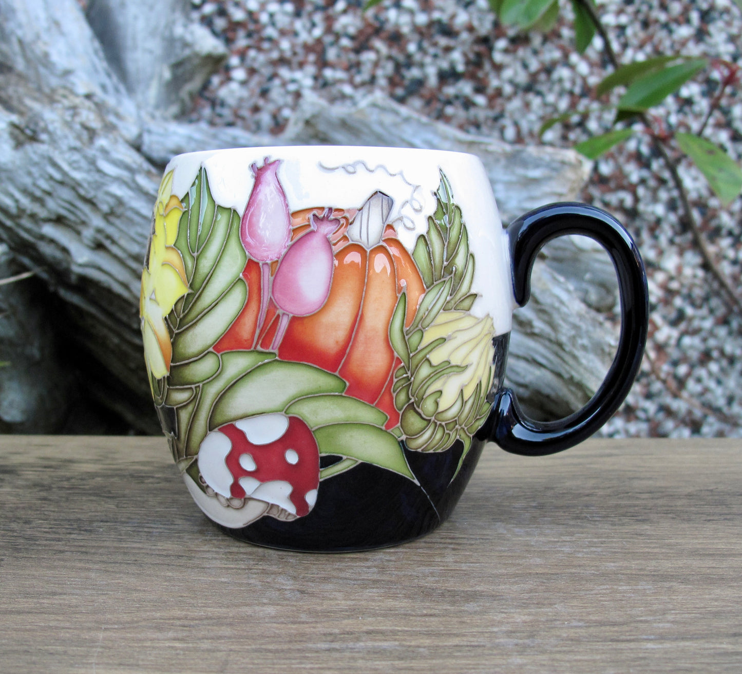 Moorcroft Exquisite MARBON Barrel Mug MU2 Retail Price £395  #2