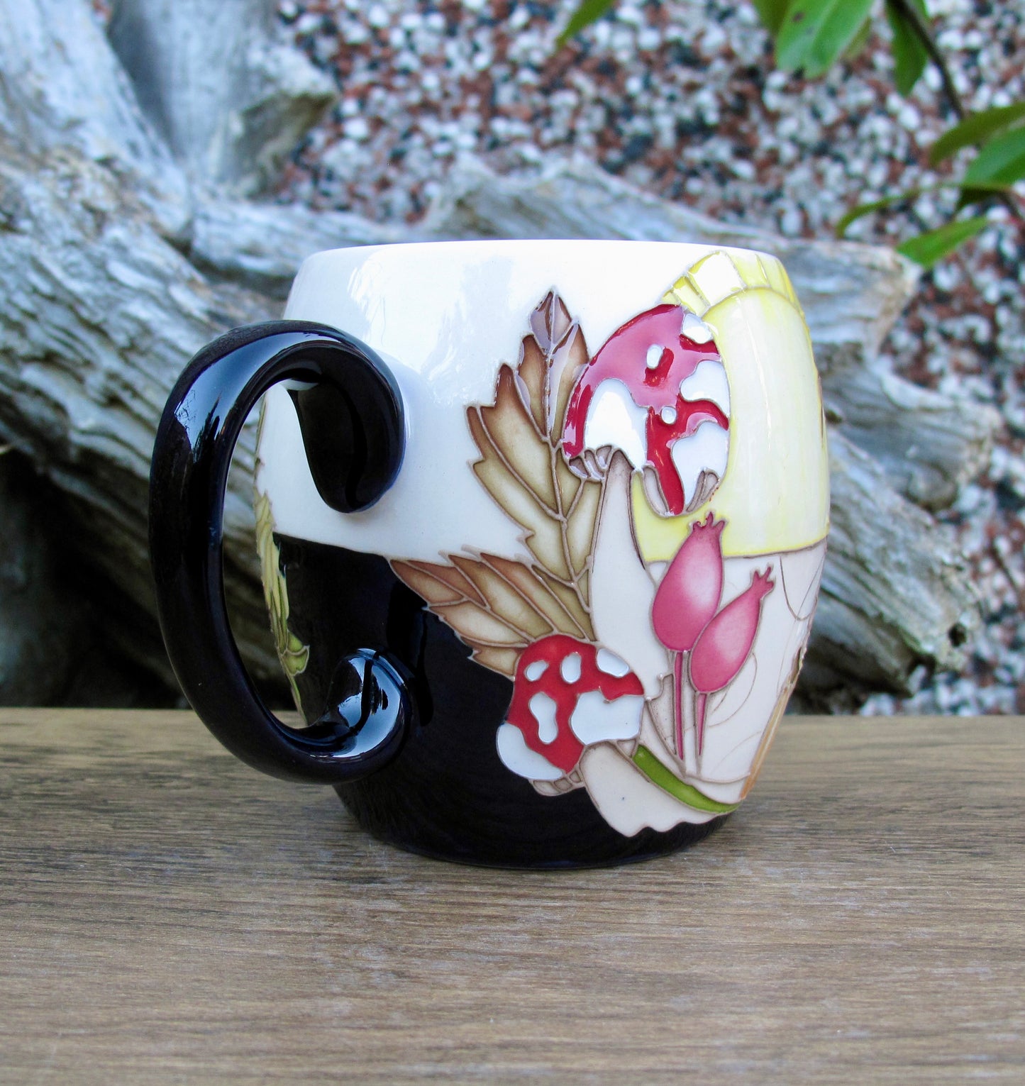 Moorcroft Exquisite MARBON Barrel Mug MU2 Retail Price £395  #2