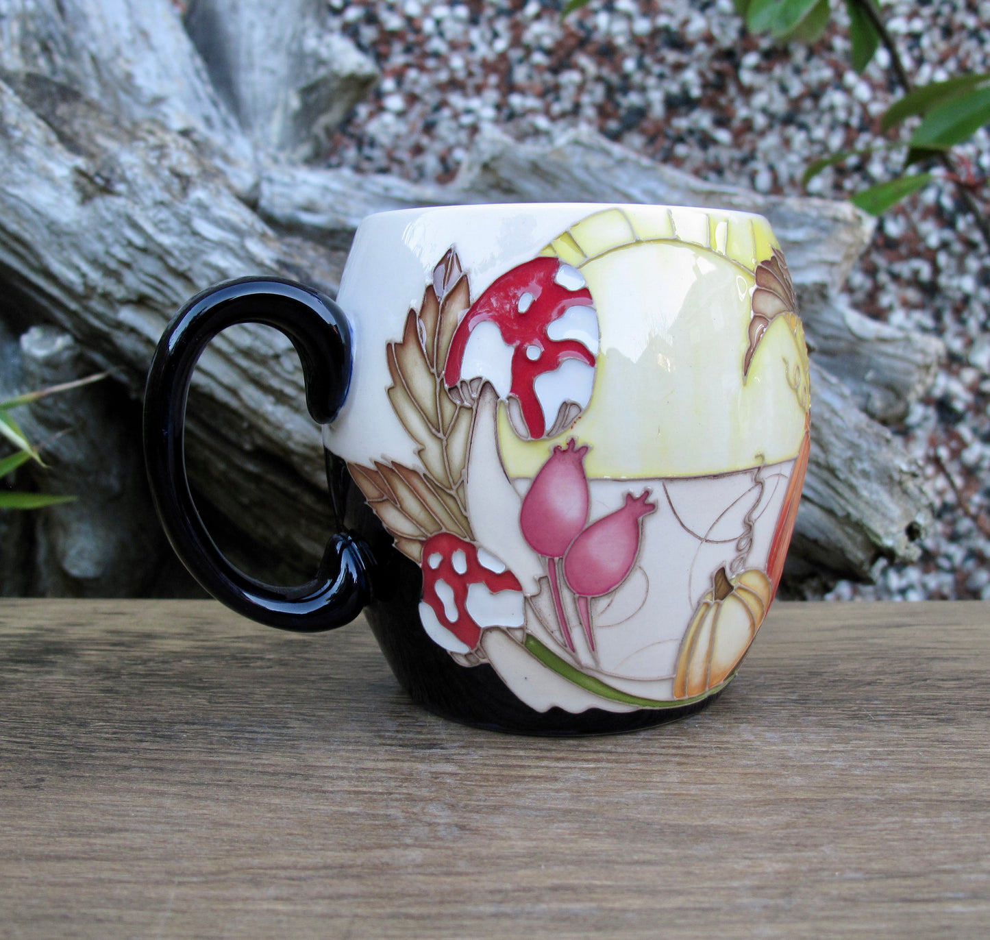 Moorcroft Exquisite MARBON Barrel Mug MU2 Retail Price £395  #2