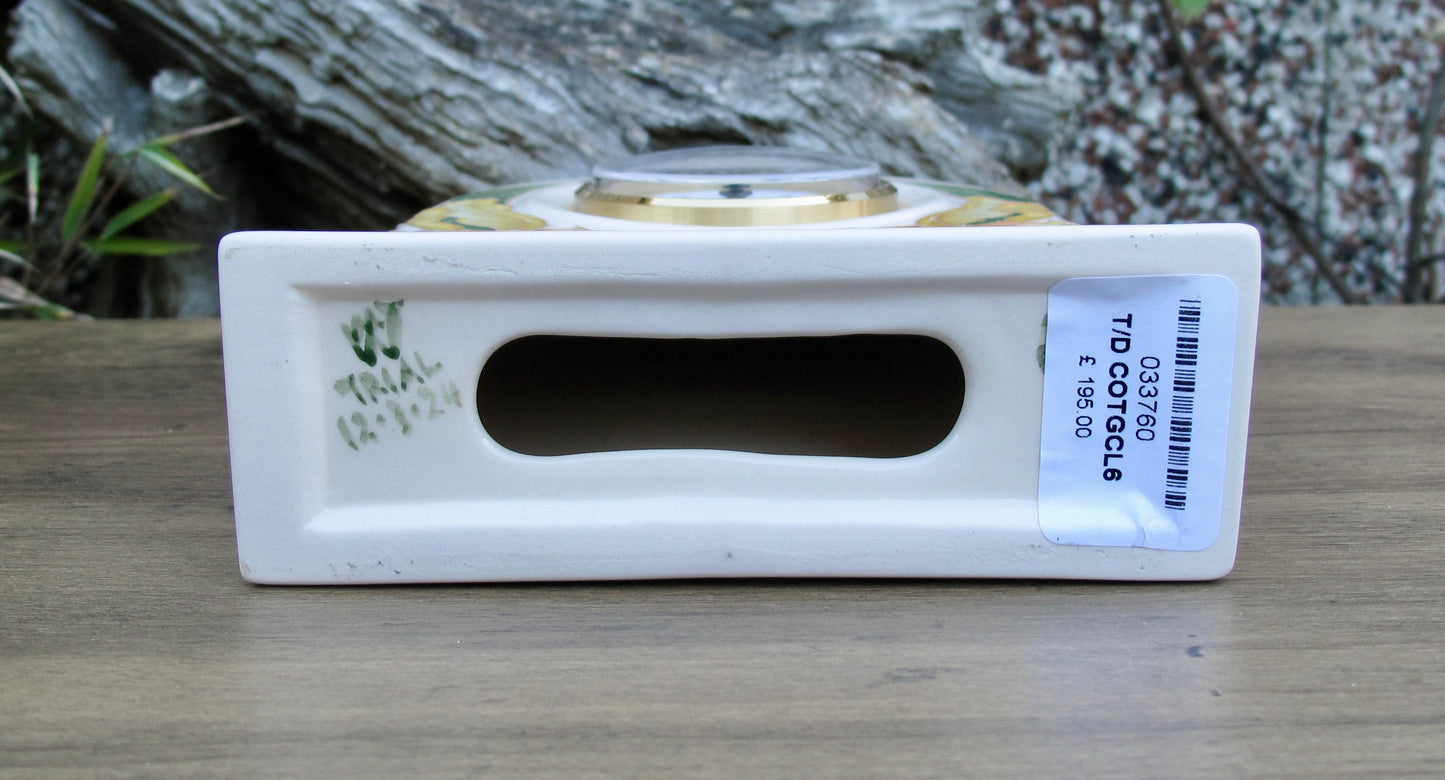 Moorcroft Rare COTSGOLD CL6 Clock Trial Dated 12.3.24 First Quality Rachel Bishop