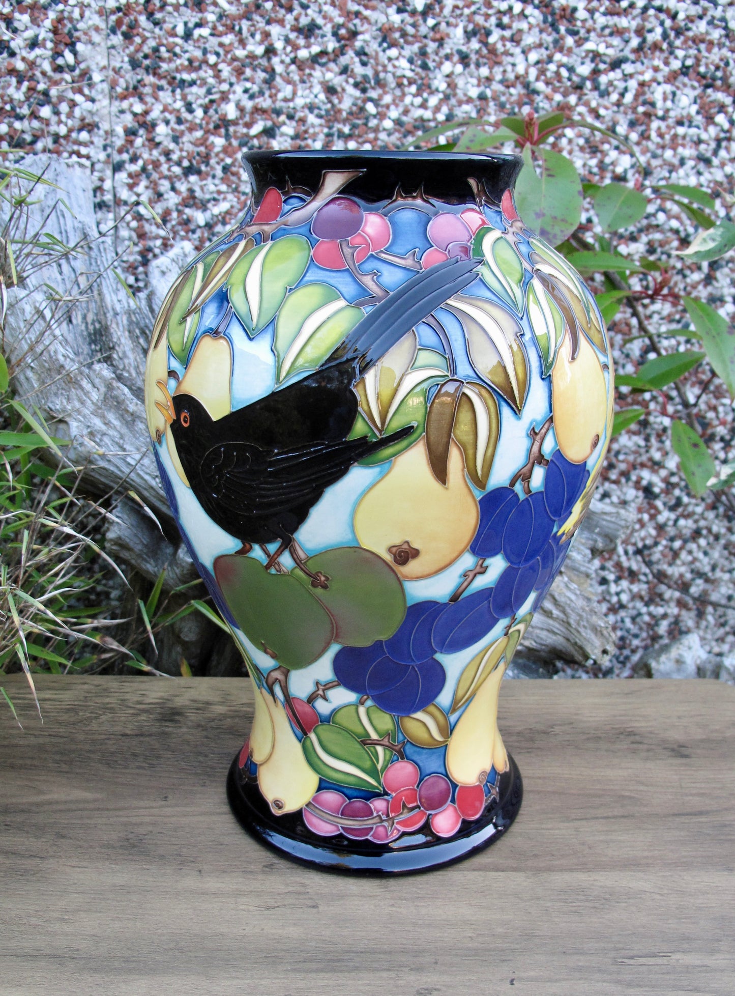Moorcroft Rare FRUITFULL VALE 65/12 Vase Limited Edition 6/10 Retail Price £1995