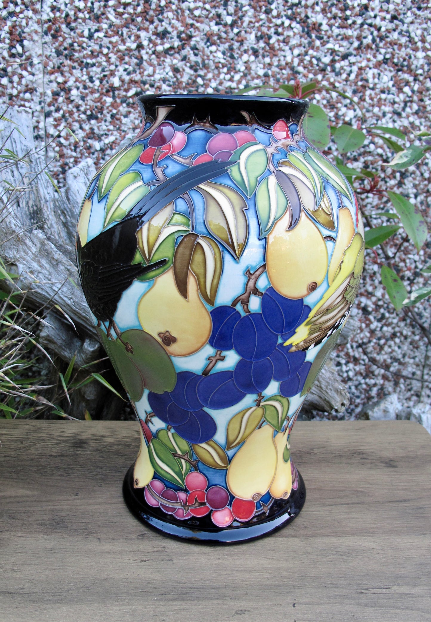 Moorcroft Rare FRUITFULL VALE 65/12 Vase Limited Edition 6/10 Retail Price £1995